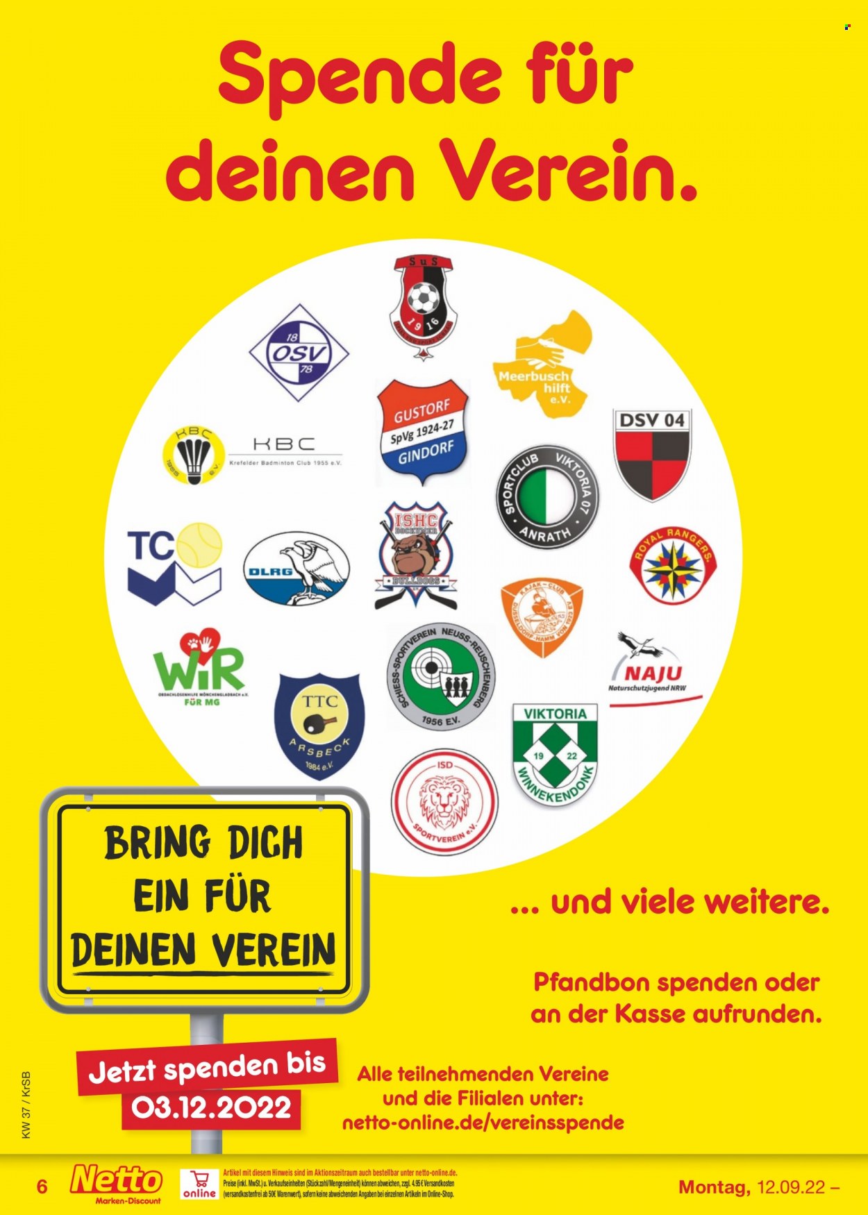 Netto Marken-Discount Prospekte  - 12.09.2022 - 17.09.2022. Seite 6