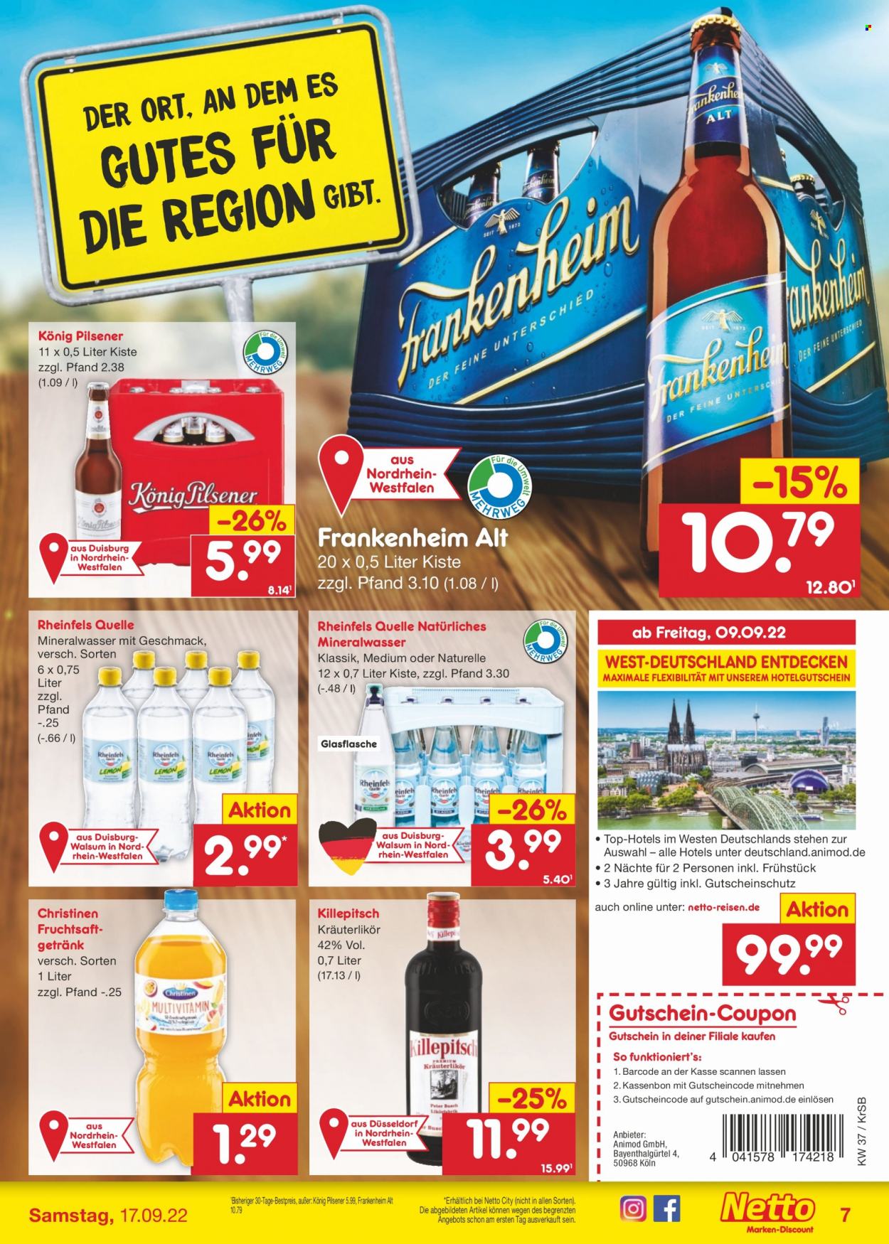 Netto Marken-Discount Prospekte  - 12.09.2022 - 17.09.2022. Seite 7