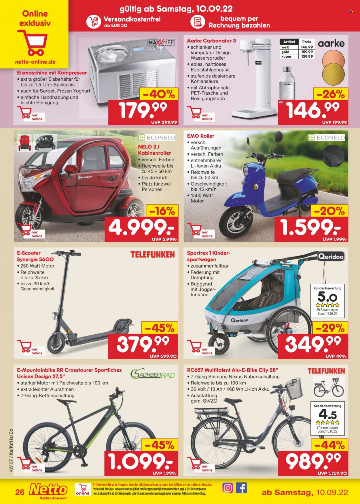 Netto Marken-Discount Prospekte  - 12.09.2022 - 17.09.2022. Seite 26