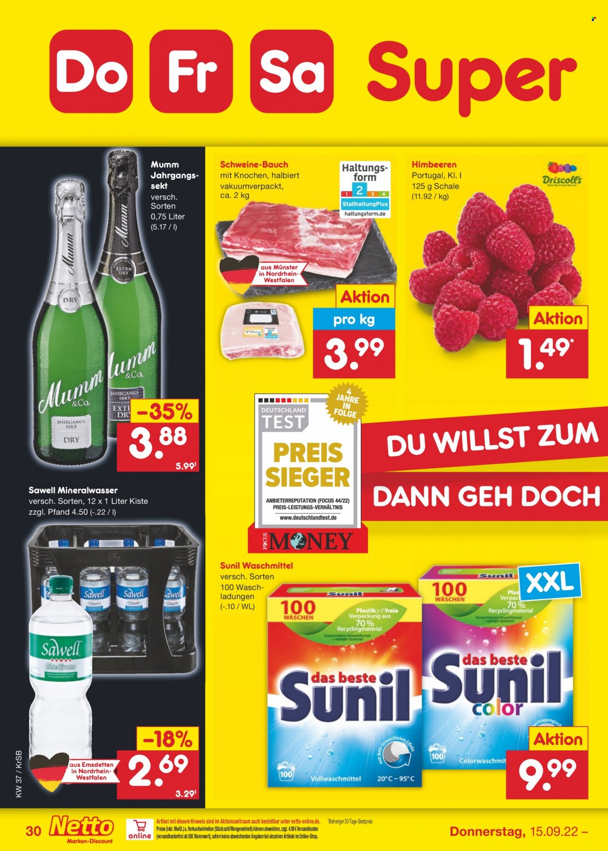 Netto Marken-Discount Prospekte  - 12.09.2022 - 17.09.2022. Seite 30