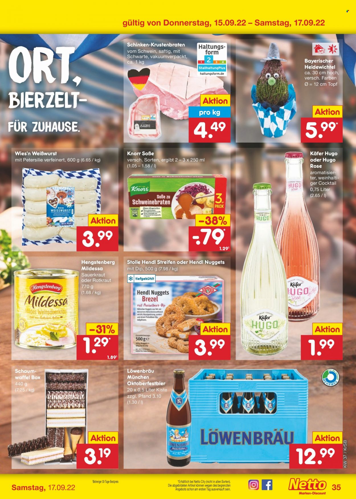 Netto Marken-Discount Prospekte  - 12.09.2022 - 17.09.2022. Seite 35