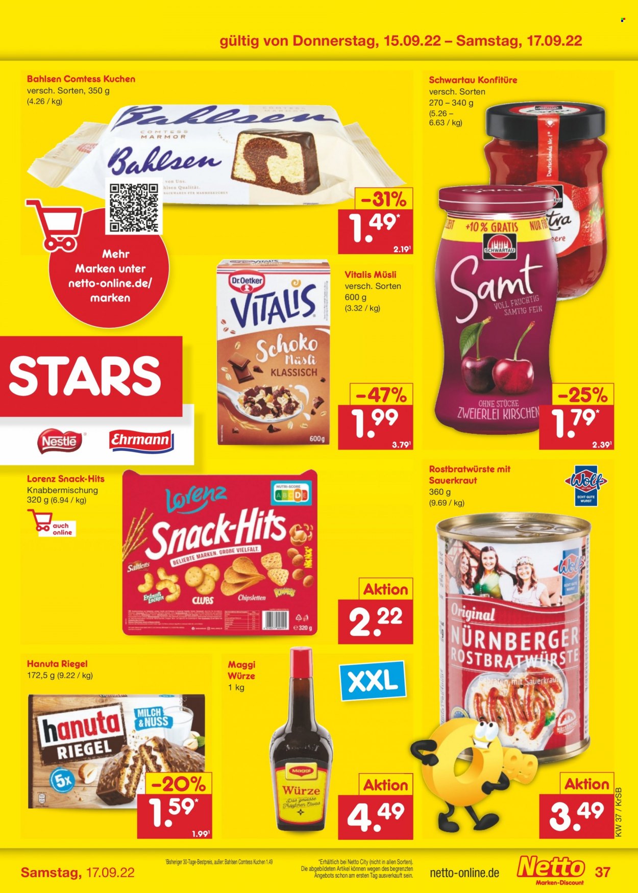 Netto Marken-Discount Prospekte  - 12.09.2022 - 17.09.2022. Seite 37