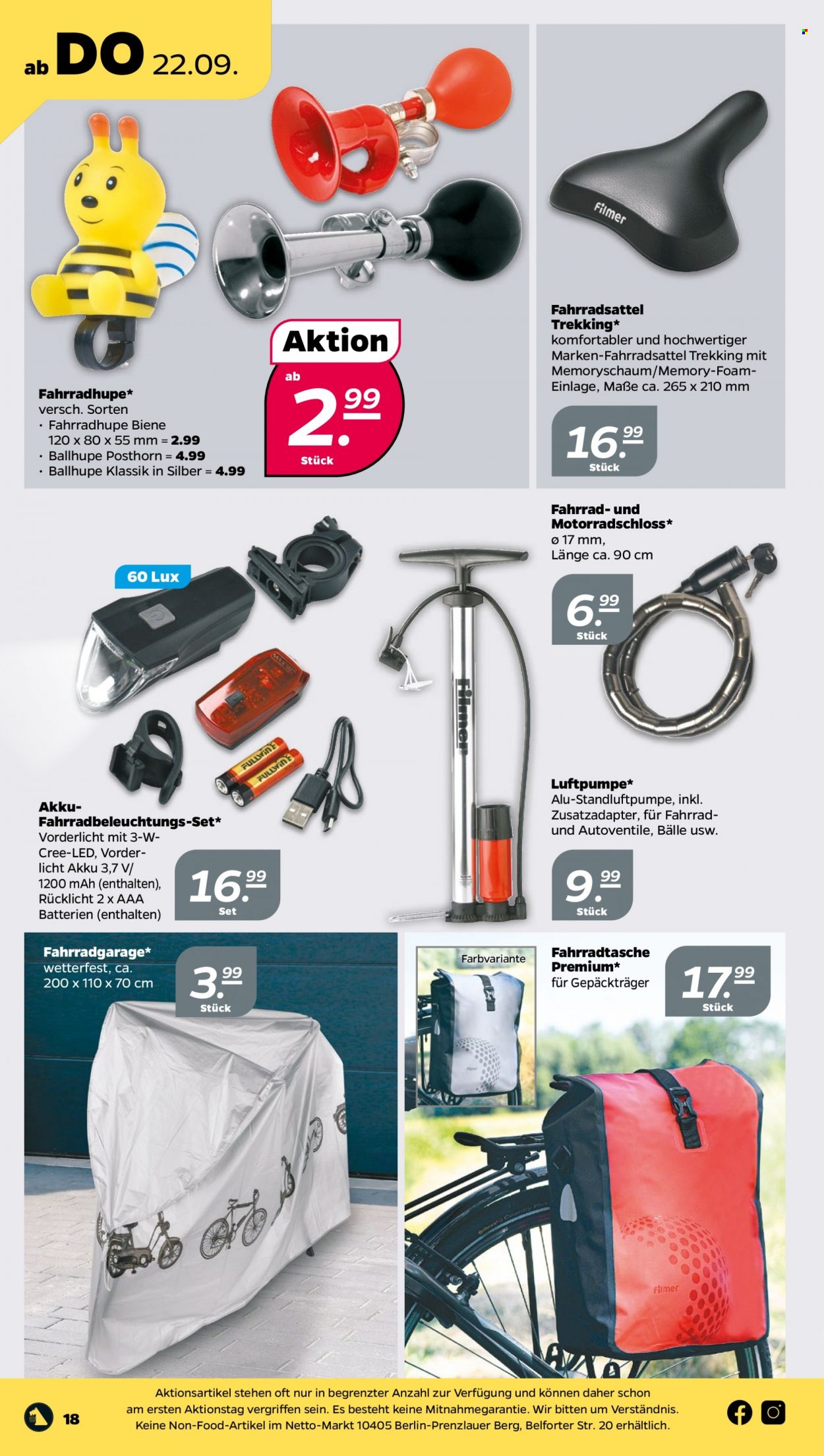 Netto Prospekte  - 19.09.2022 - 24.09.2022. Seite 18