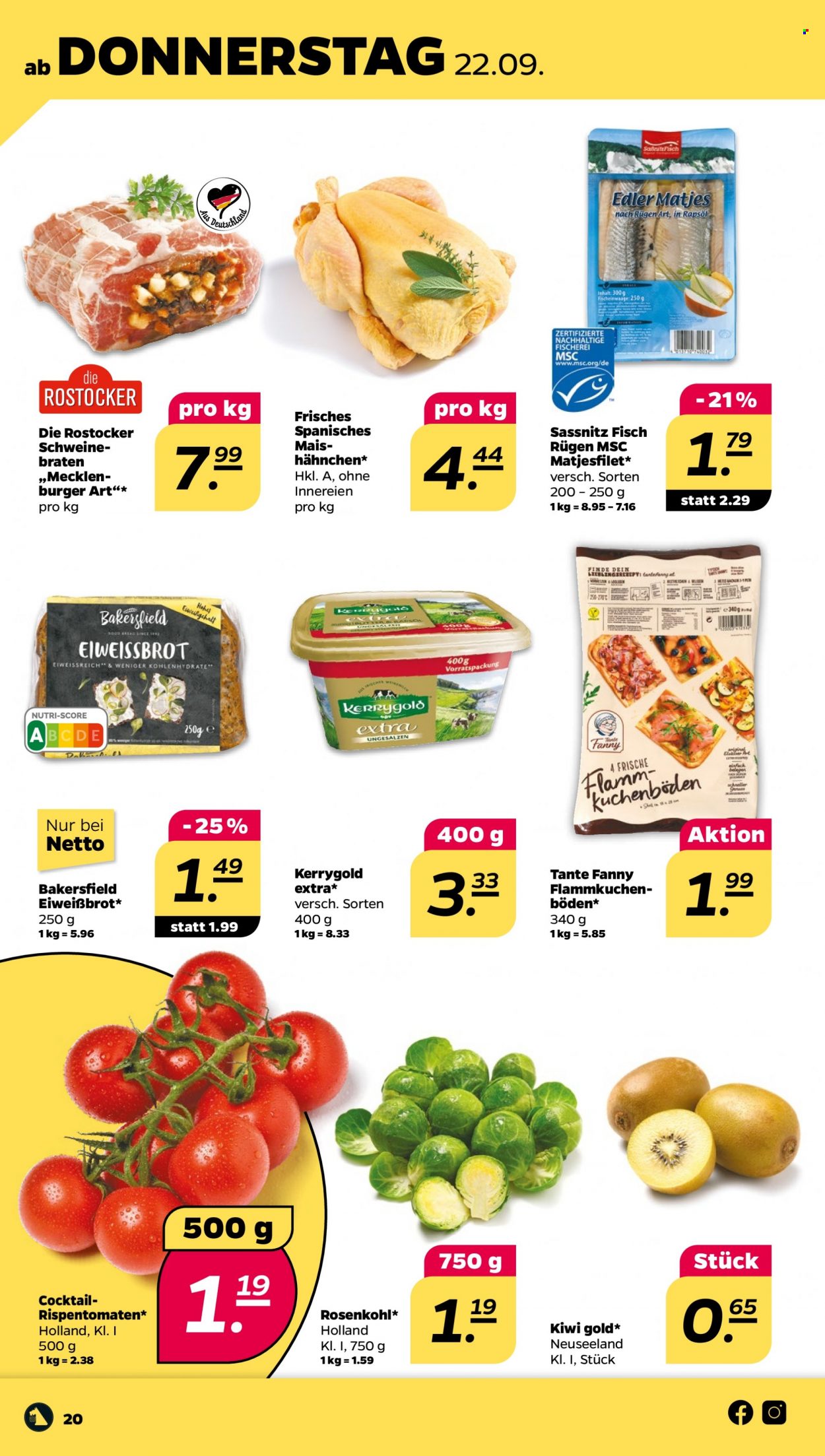 Netto Prospekte  - 19.09.2022 - 24.09.2022. Seite 20
