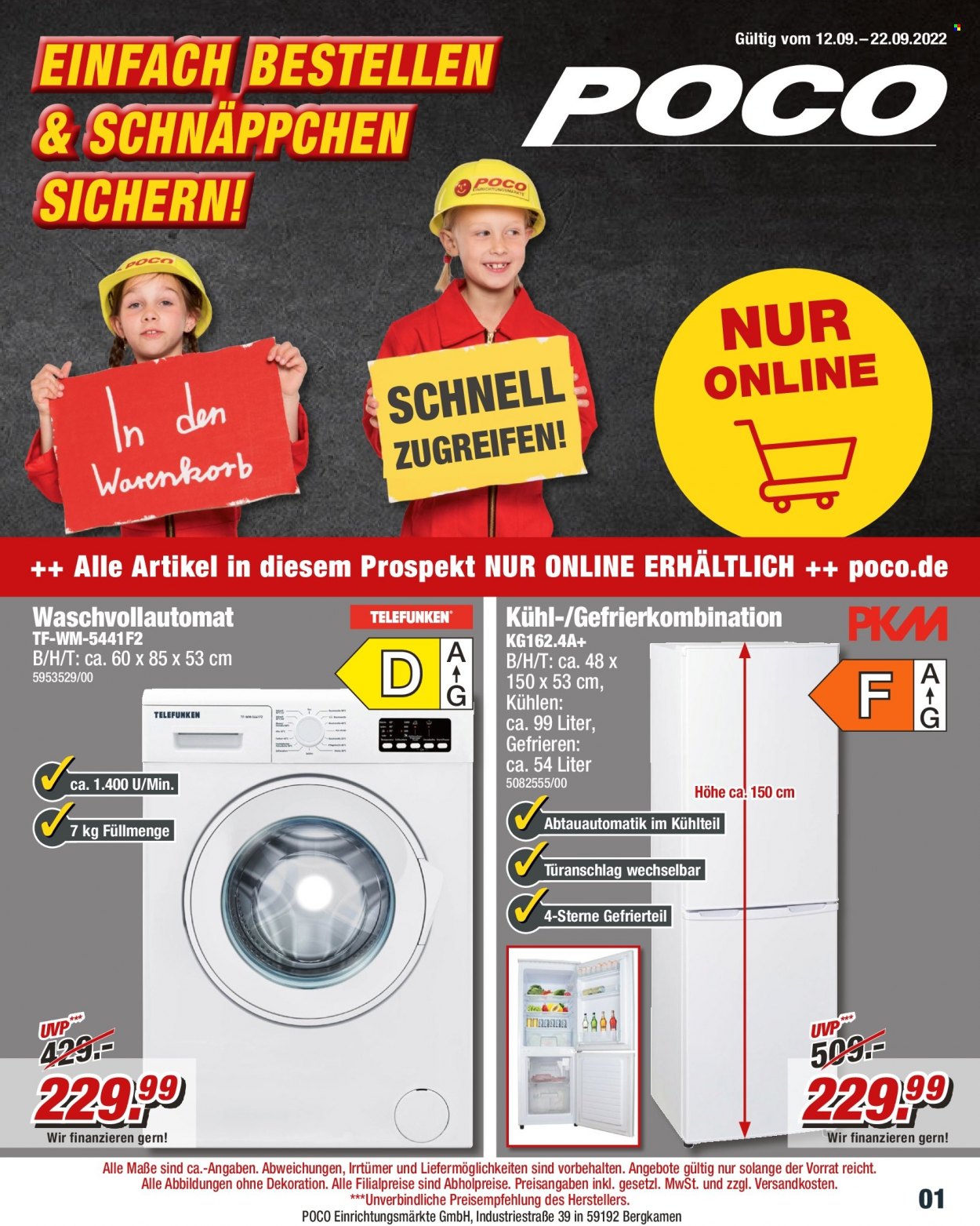 Poco Prospekte  - 12.09.2022 - 22.09.2022. Seite 1
