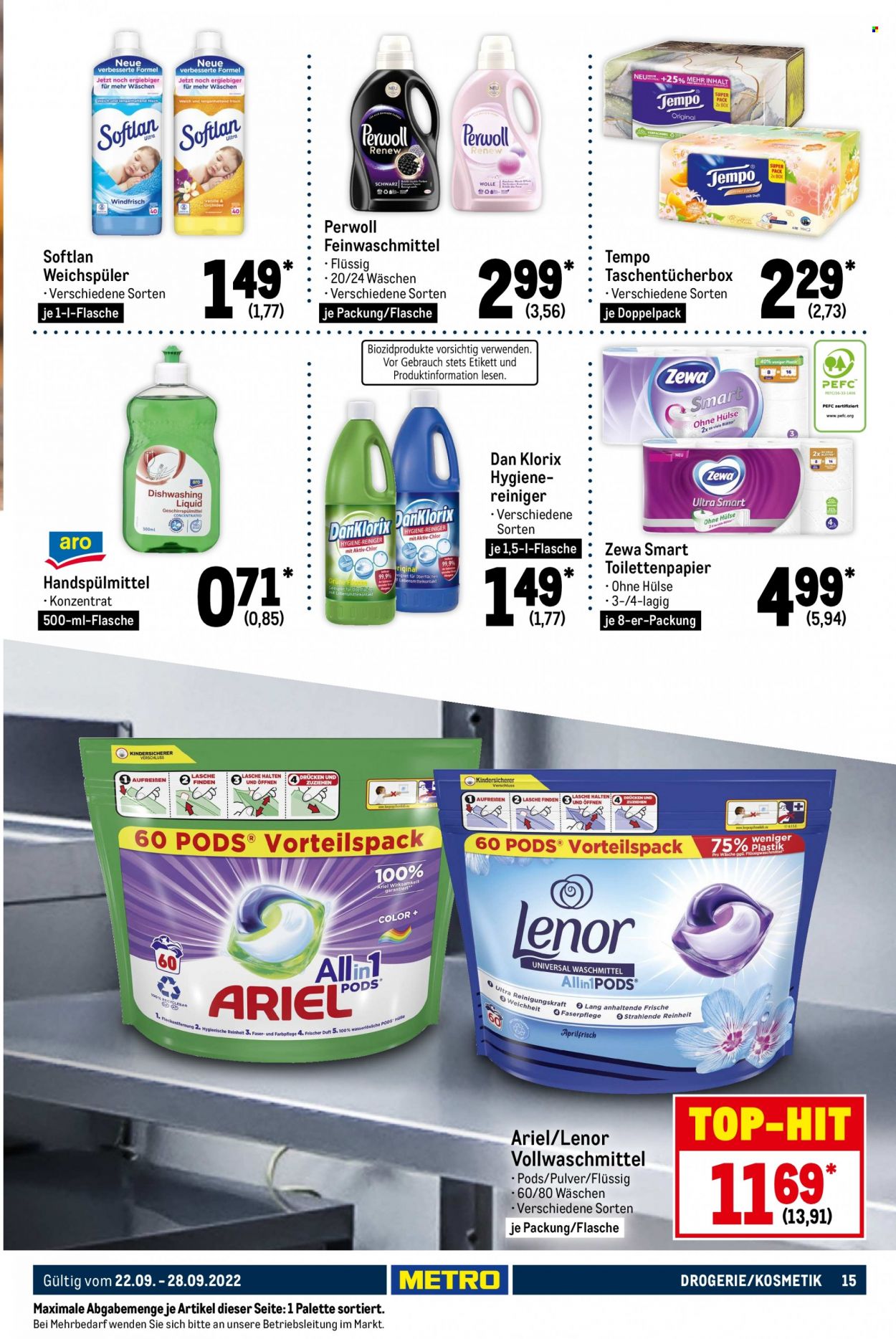 Metro Prospekte  - 22.09.2022 - 28.09.2022. Seite 15