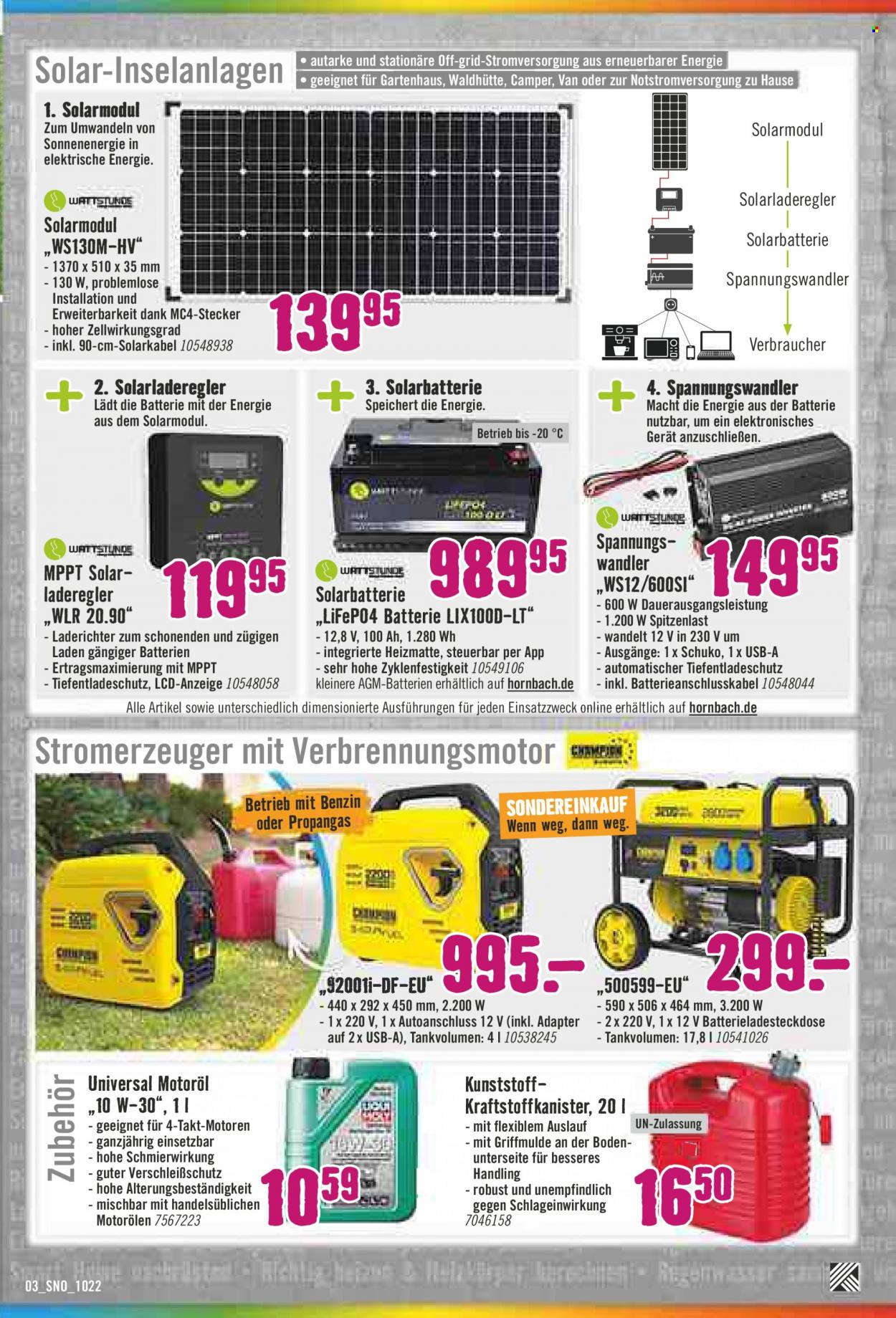 Hornbach Prospekte  - 15.09.2022 - 12.10.2022. Seite 3