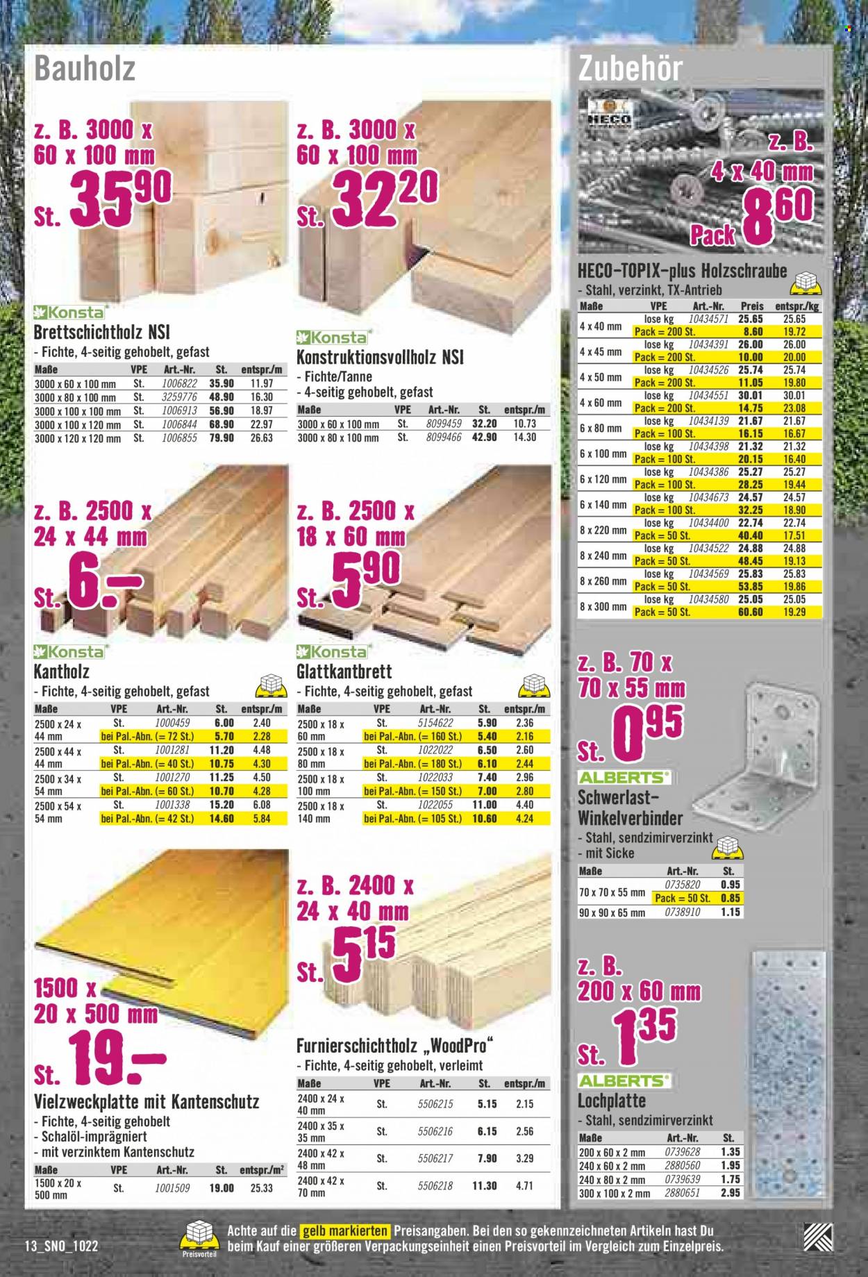 Hornbach Prospekte  - 15.09.2022 - 12.10.2022. Seite 13