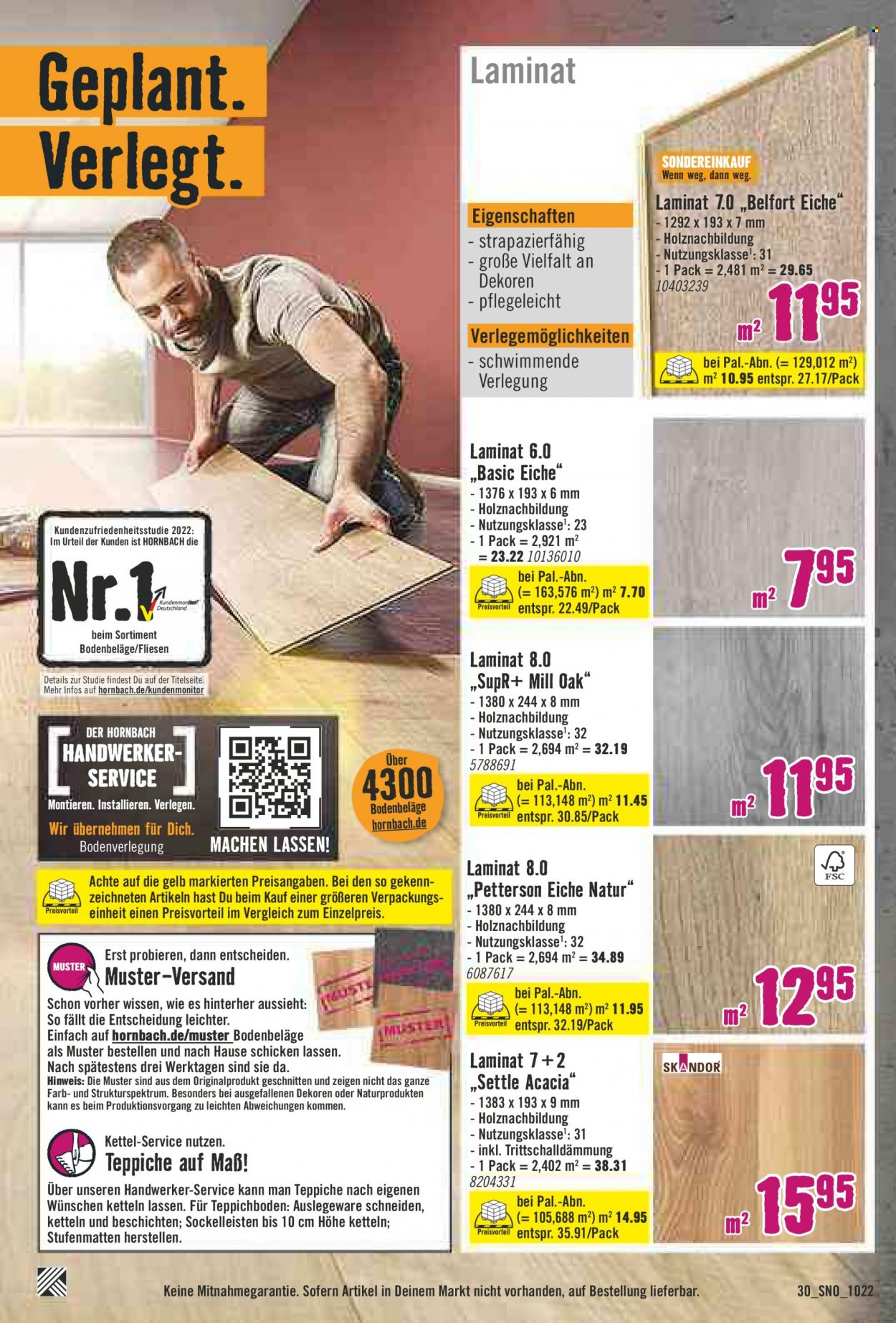 Hornbach Prospekte  - 15.09.2022 - 12.10.2022. Seite 30