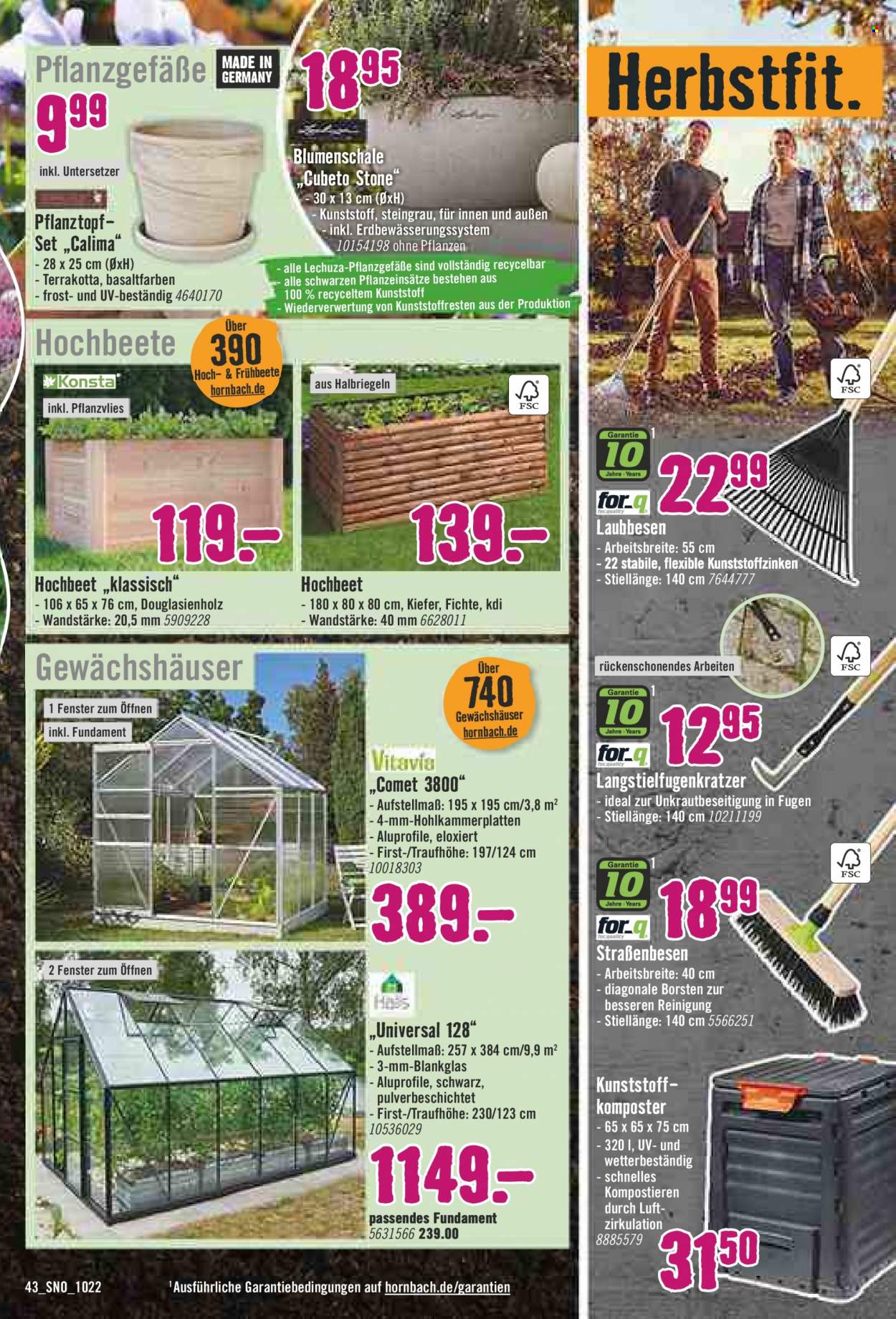Hornbach Prospekte  - 15.09.2022 - 12.10.2022. Seite 43