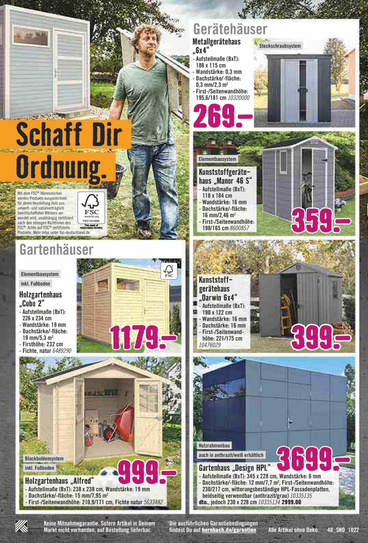 Hornbach Prospekte  - 15.09.2022 - 12.10.2022. Seite 48