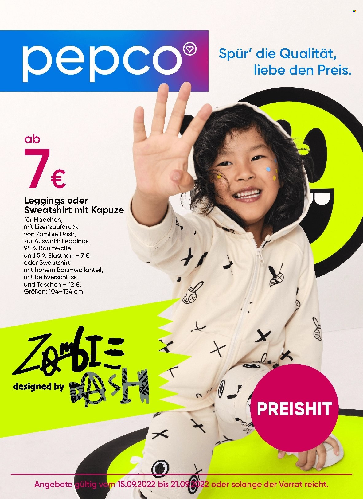 Pepco Prospekte  - 15.09.2022 - 21.09.2022. Seite 1