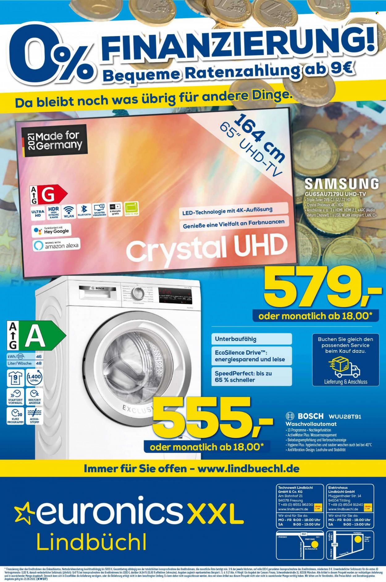 Euronics Prospekte  - 15.09.2022 - 21.09.2022. Seite 1