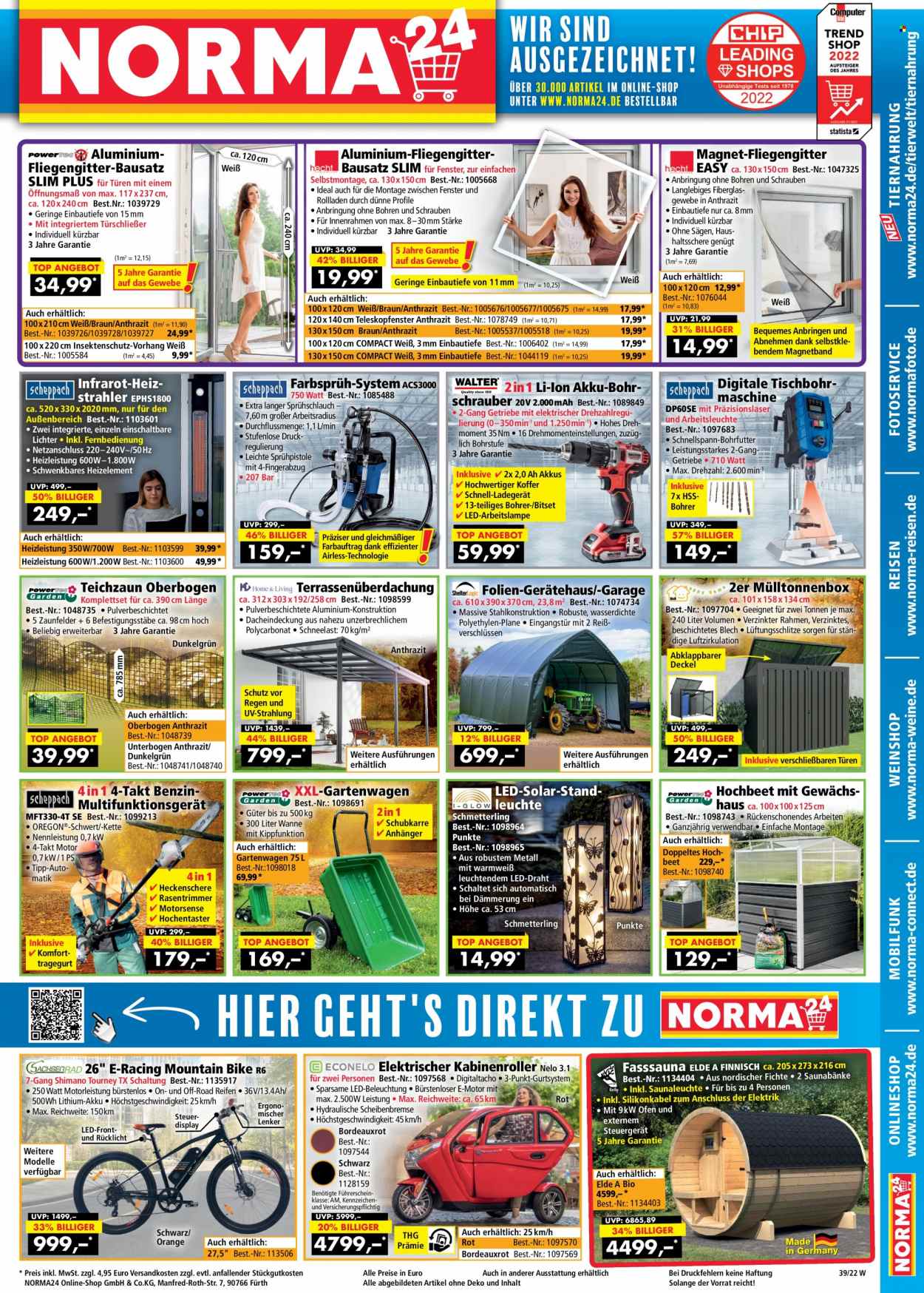 Norma Prospekte  - 26.09.2022 - 2.10.2022. Seite 1