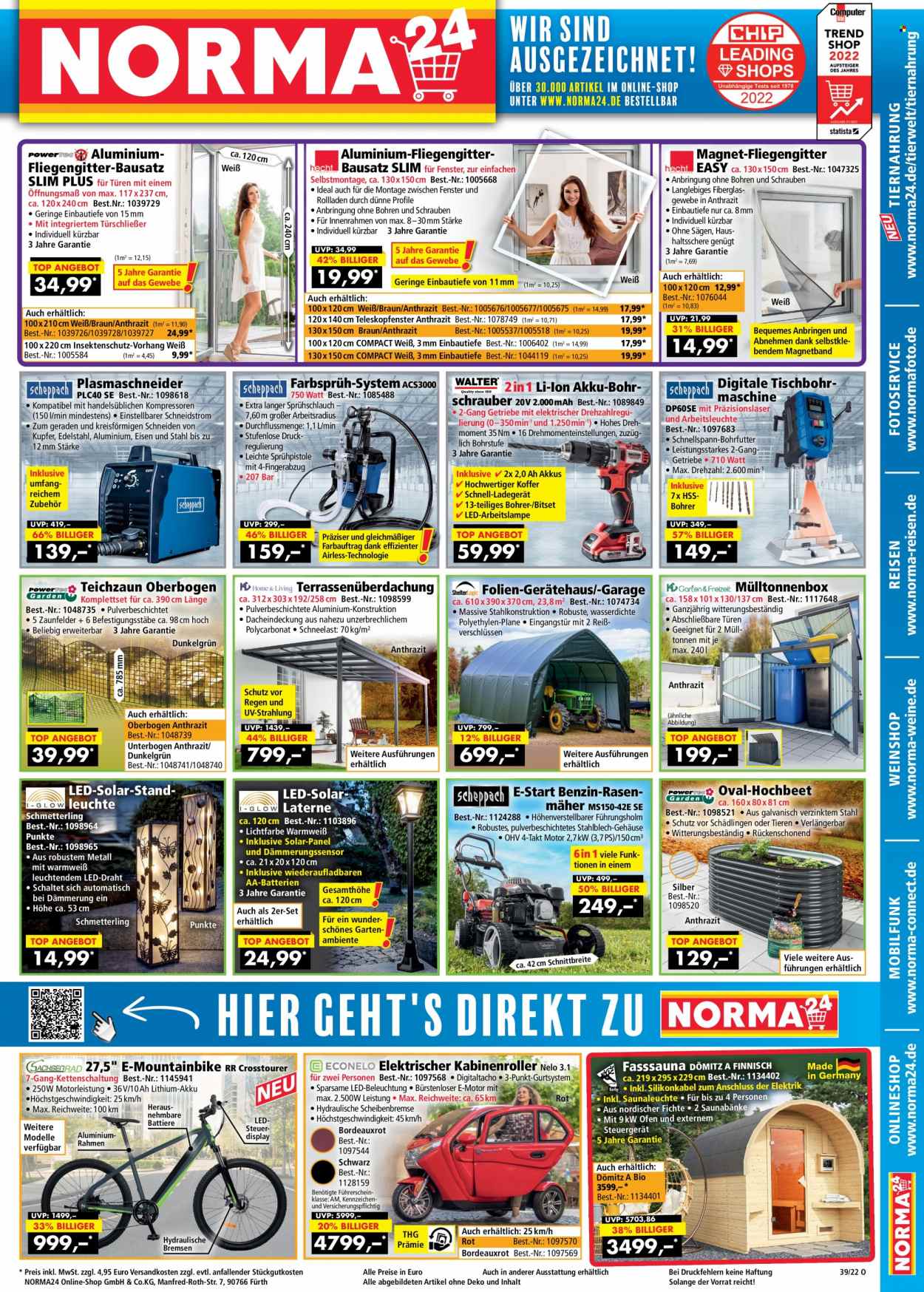 Norma Prospekte  - 26.09.2022 - 2.10.2022. Seite 1