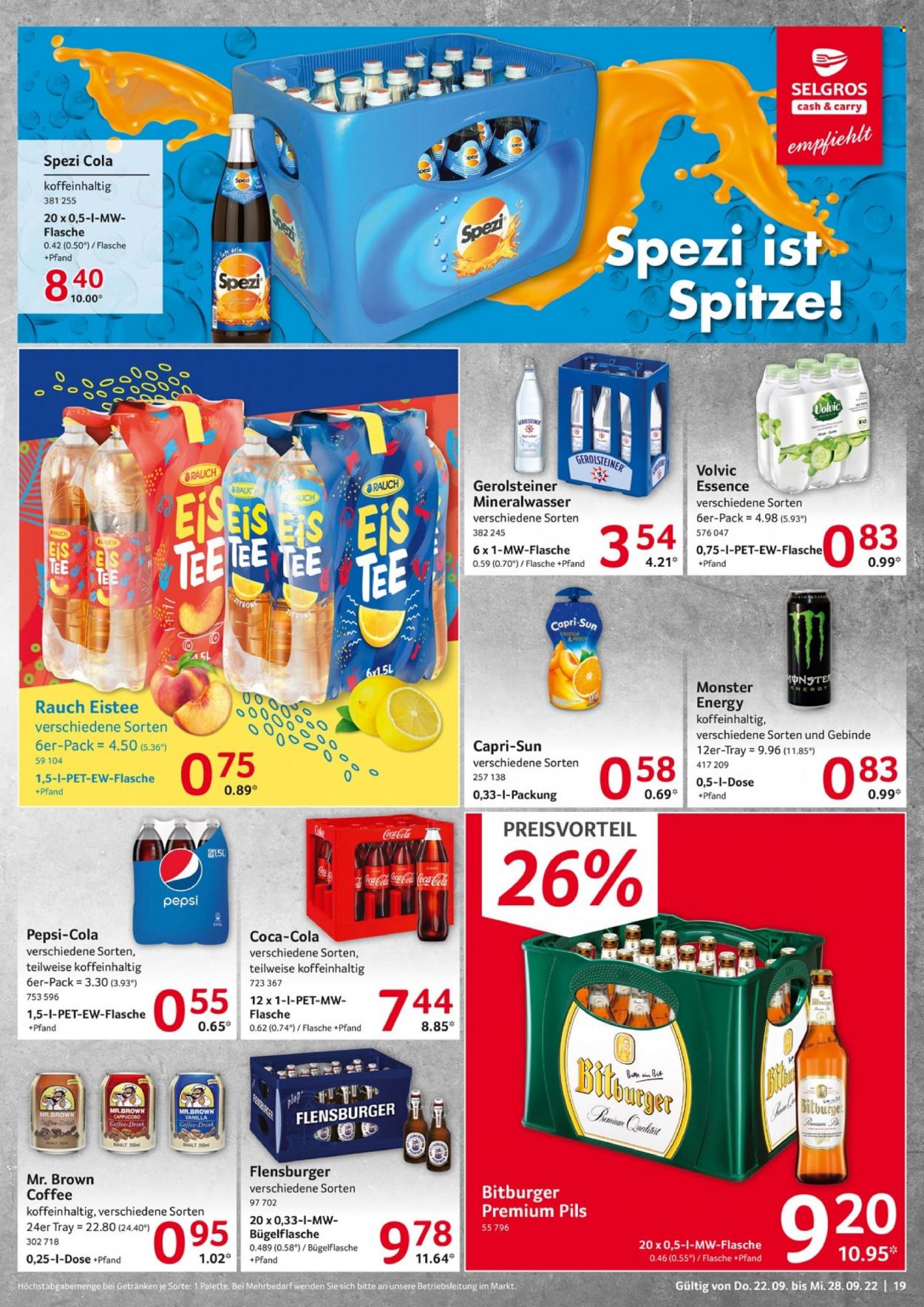 Selgros Prospekte  - 22.09.2022 - 28.09.2022. Seite 19