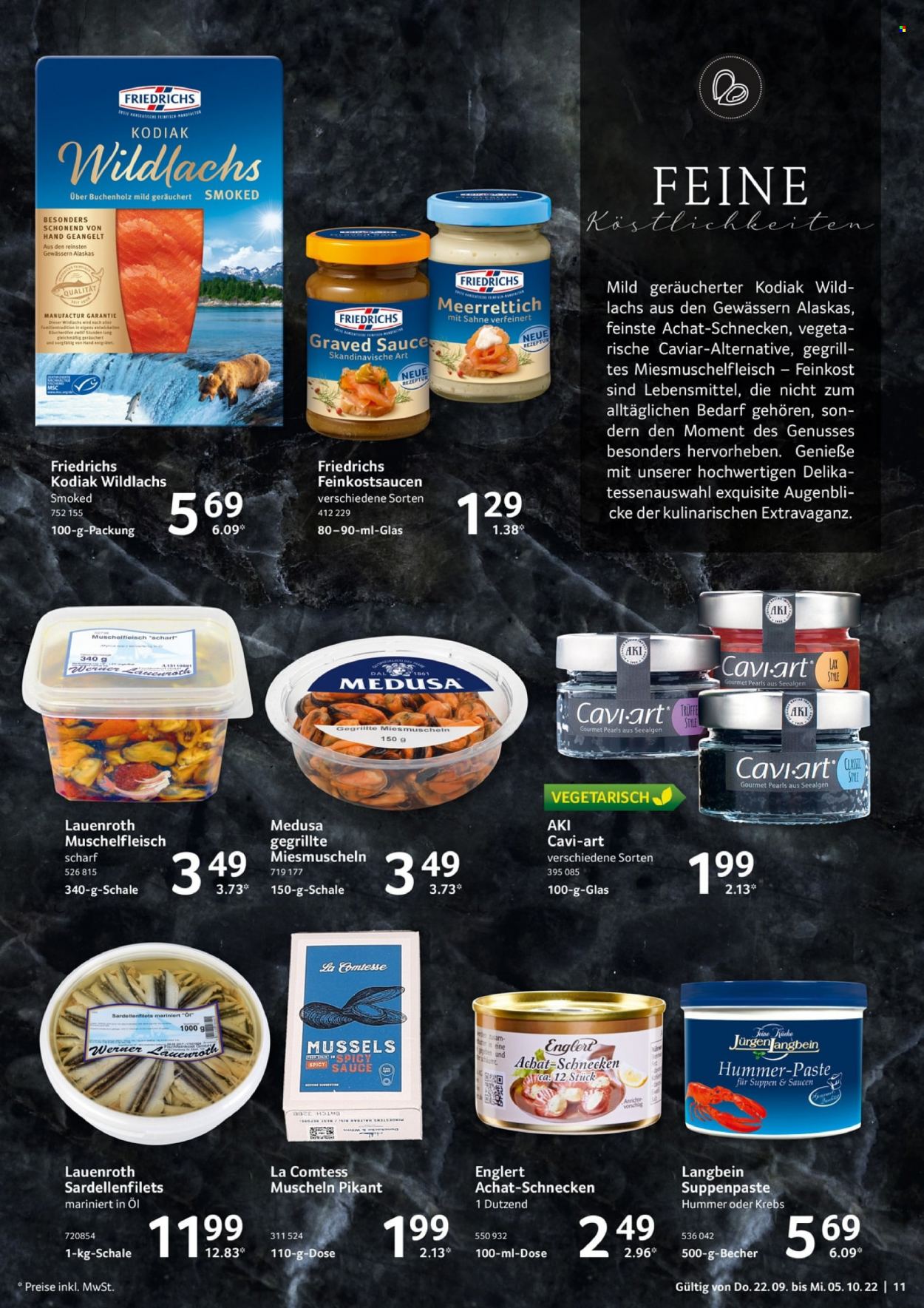 Selgros Prospekte  - 22.09.2022 - 5.10.2022. Seite 11