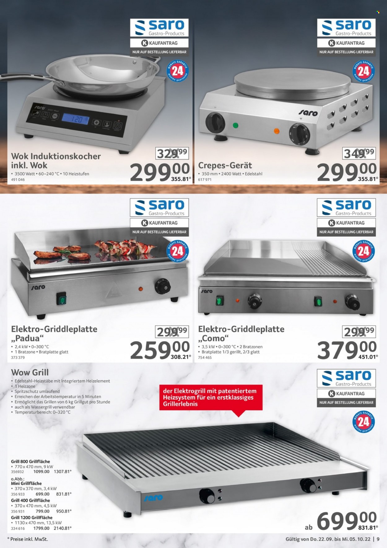 Selgros Prospekte  - 22.09.2022 - 5.10.2022. Seite 9
