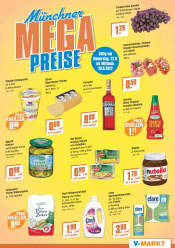 Prospekte V-Markt - 22.09.2022 - 28.09.2022.