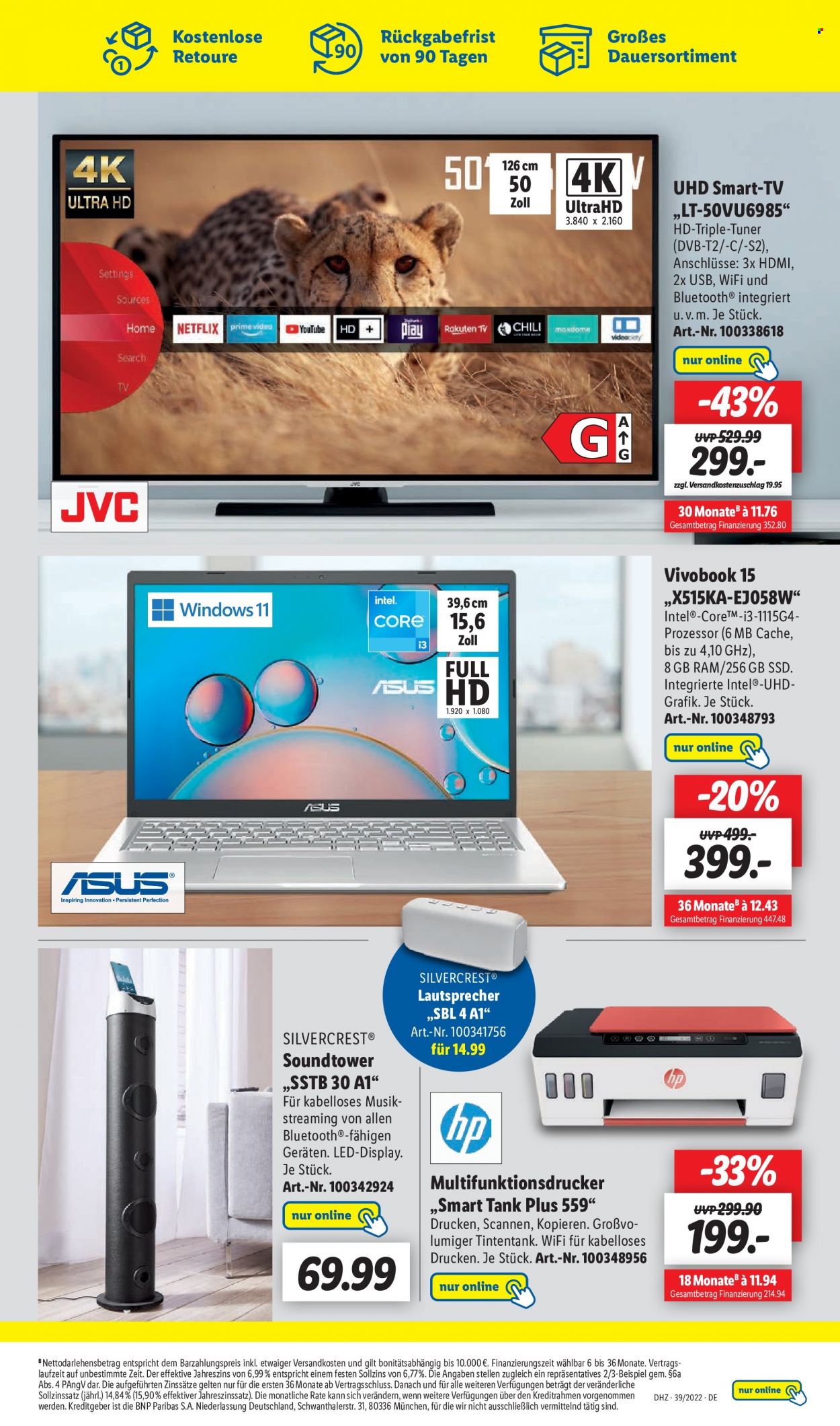 Lidl Prospekte  - 26.09.2022 - 2.10.2022. Seite 7
