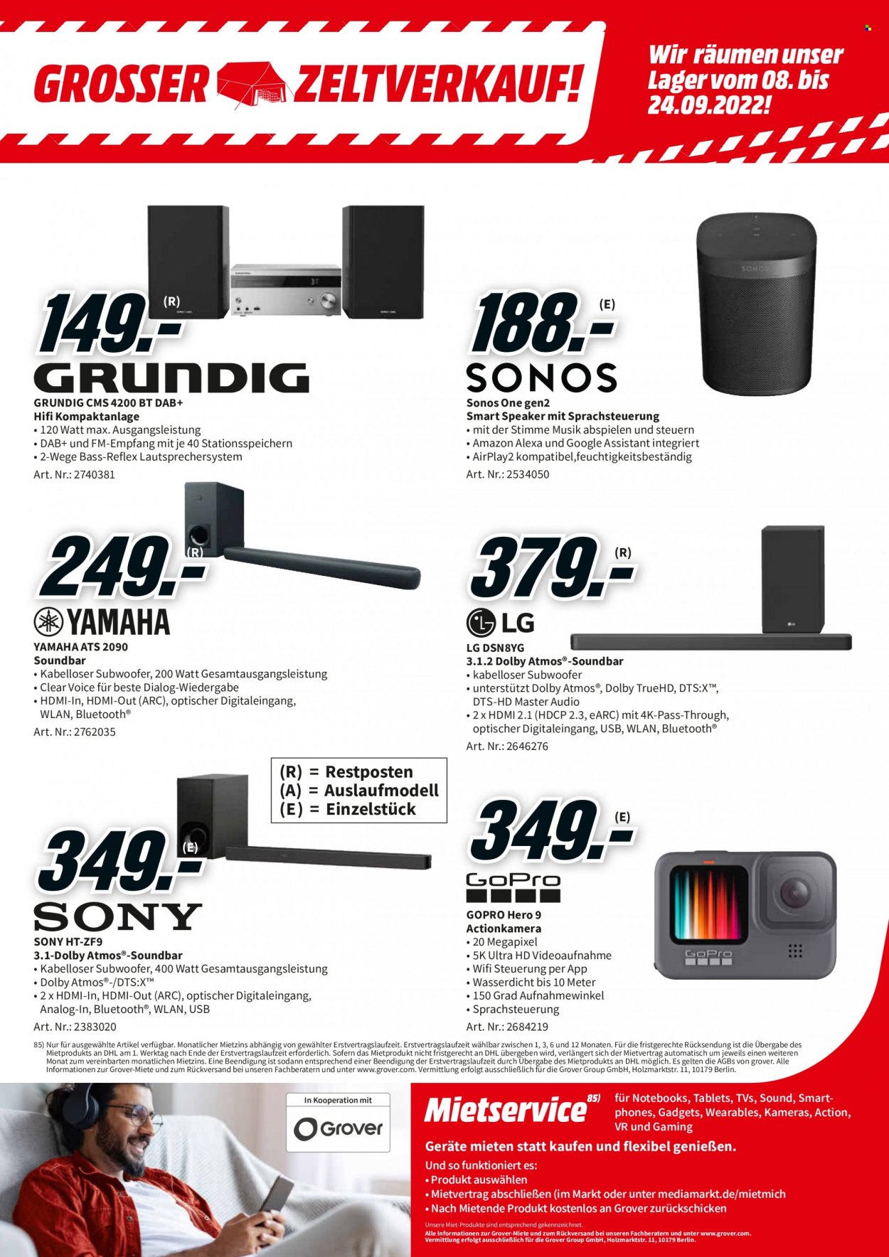 MediaMarkt Prospekte  - 8.09.2022 - 24.09.2022. Seite 5