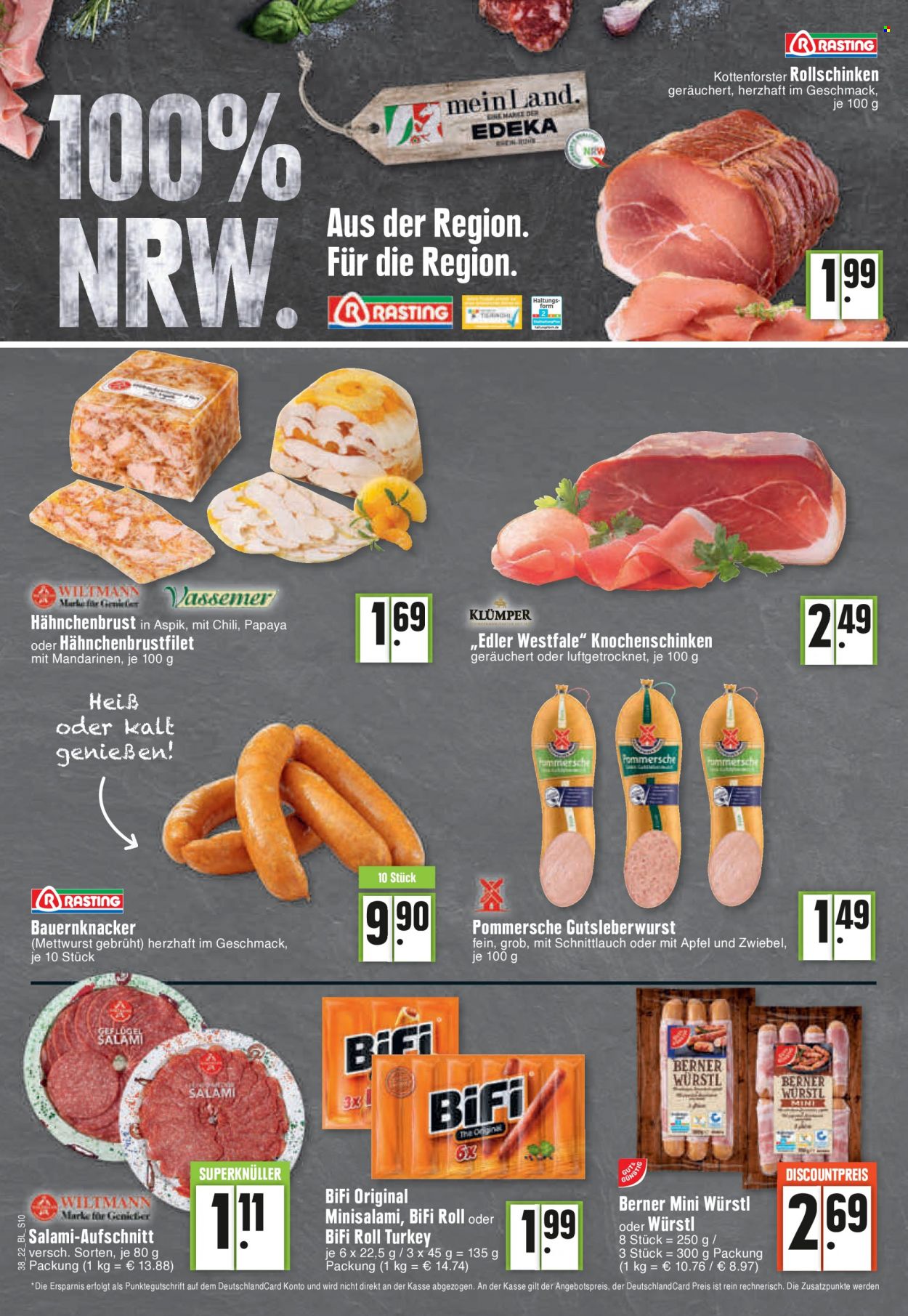 Edeka Prospekte  - 19.09.2022 - 24.09.2022. Seite 10