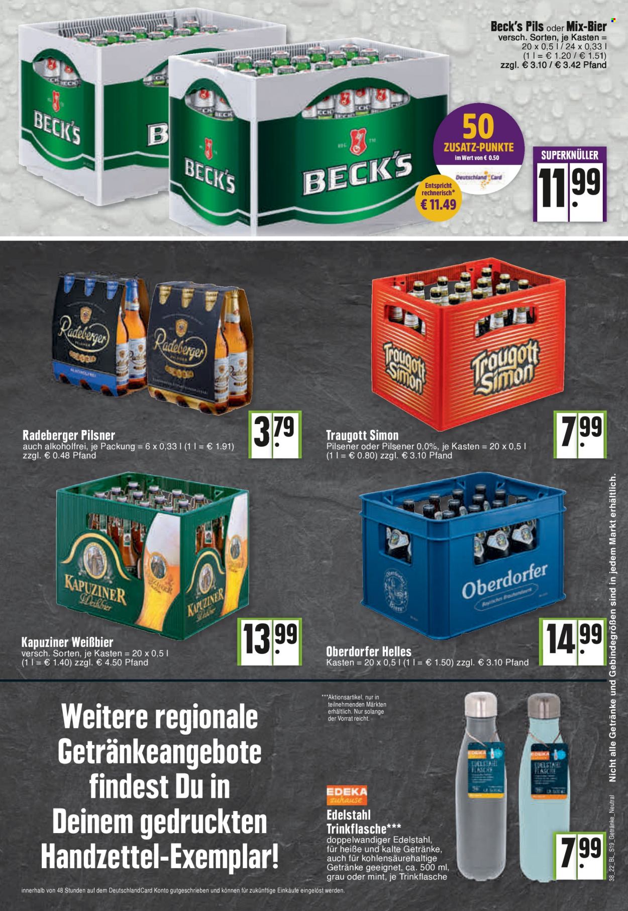 Edeka Prospekte  - 19.09.2022 - 24.09.2022. Seite 19