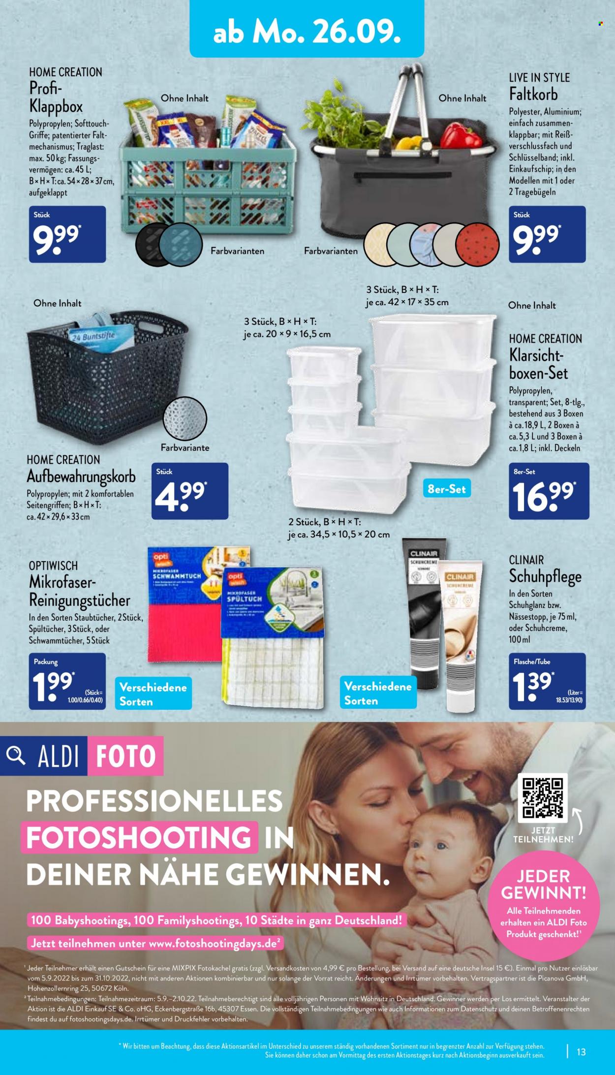 ALDI Nord Prospekte  - 26.09.2022 - 1.10.2022. Seite 13