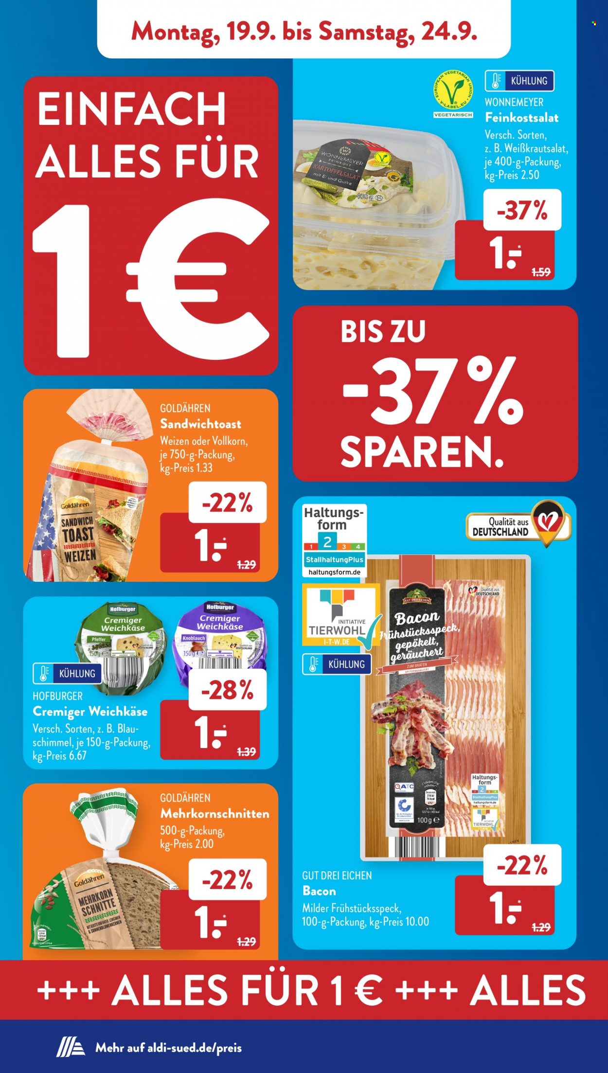 ALDI SÜD Prospekte  - 19.09.2022 - 24.09.2022. Seite 6