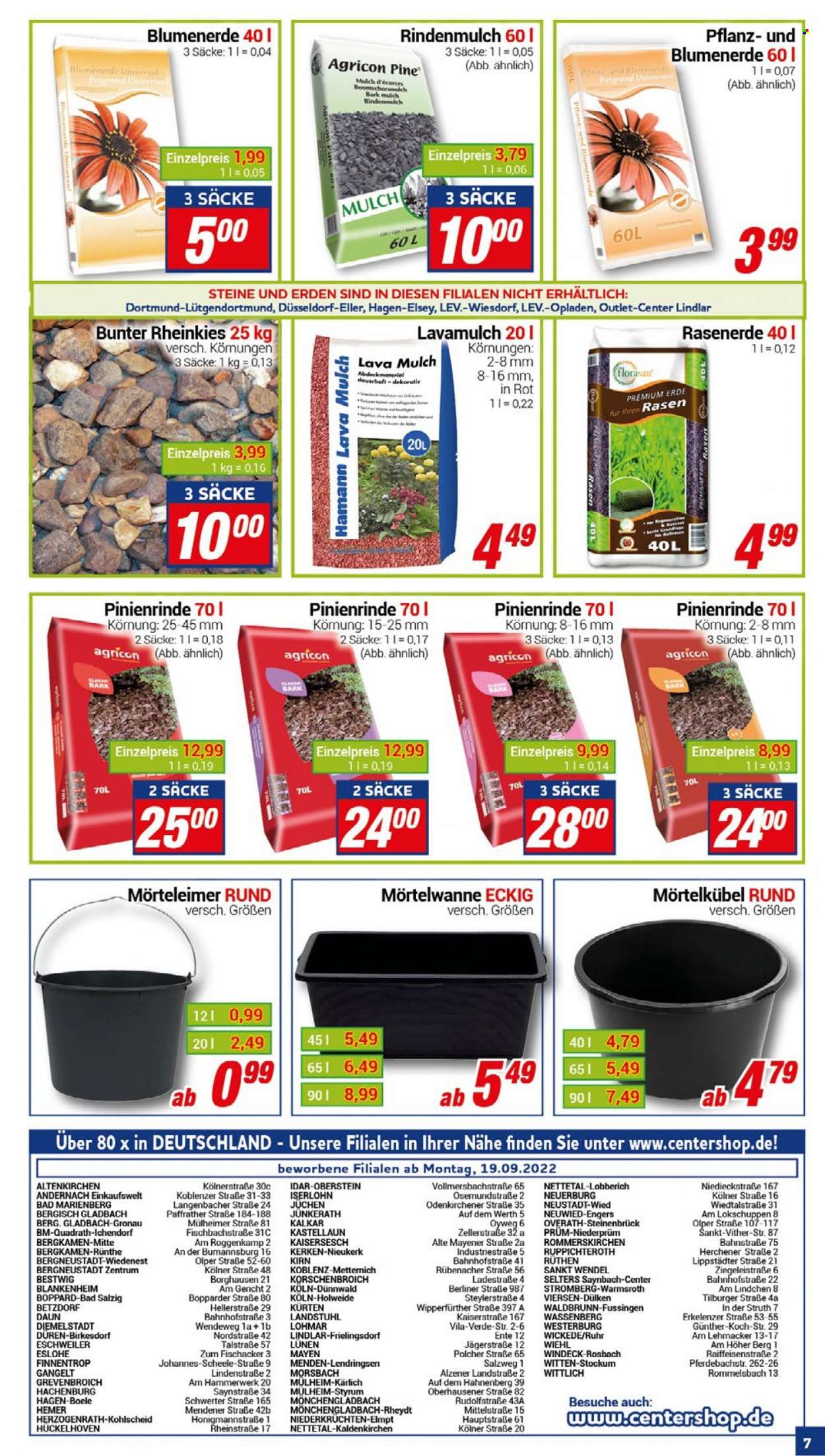 CENTERSHOP Prospekte  - 19.09.2022 - 24.09.2022. Seite 7