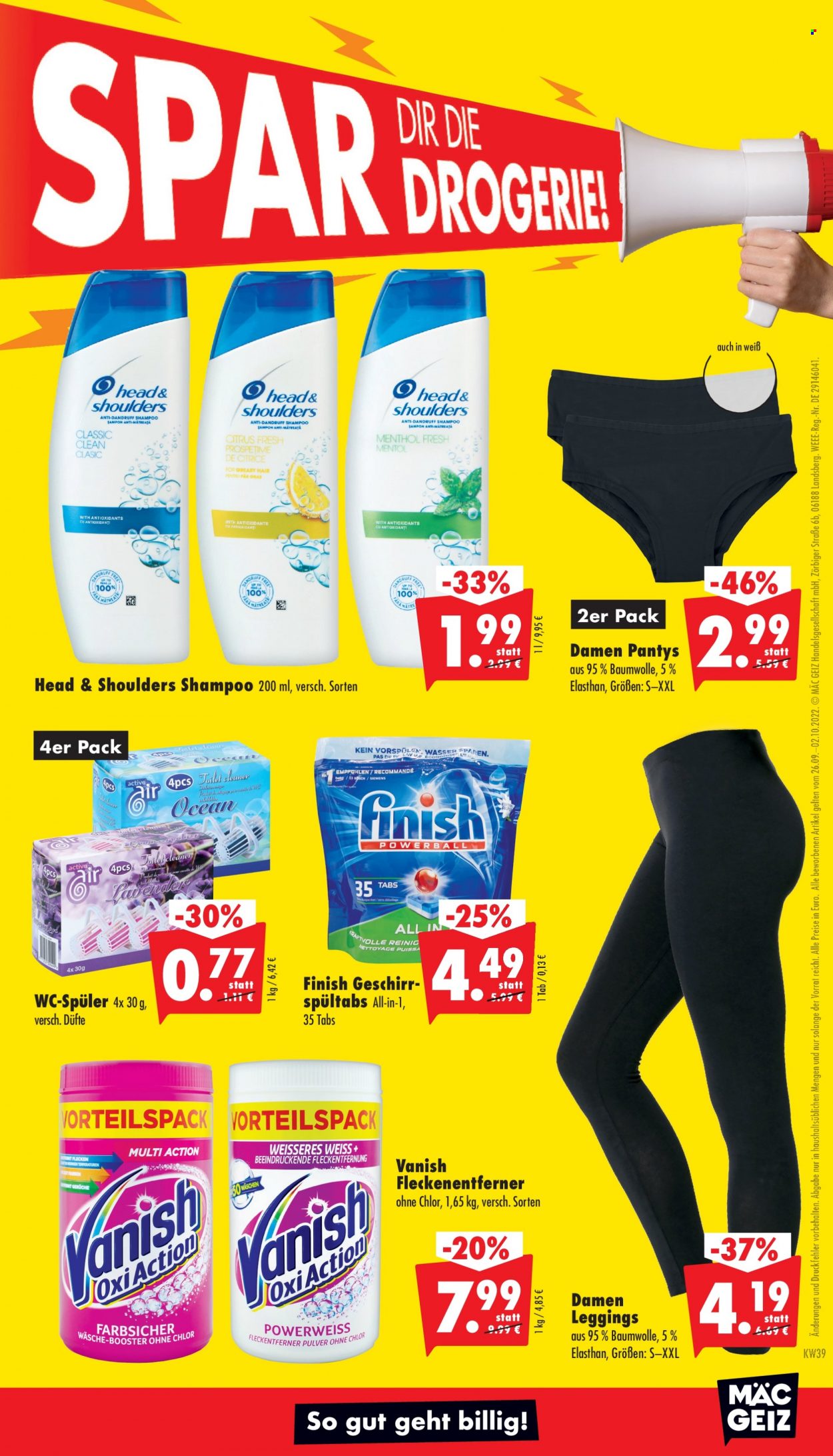 Mäc-Geiz Prospekte  - 26.09.2022 - 2.10.2022. Seite 3