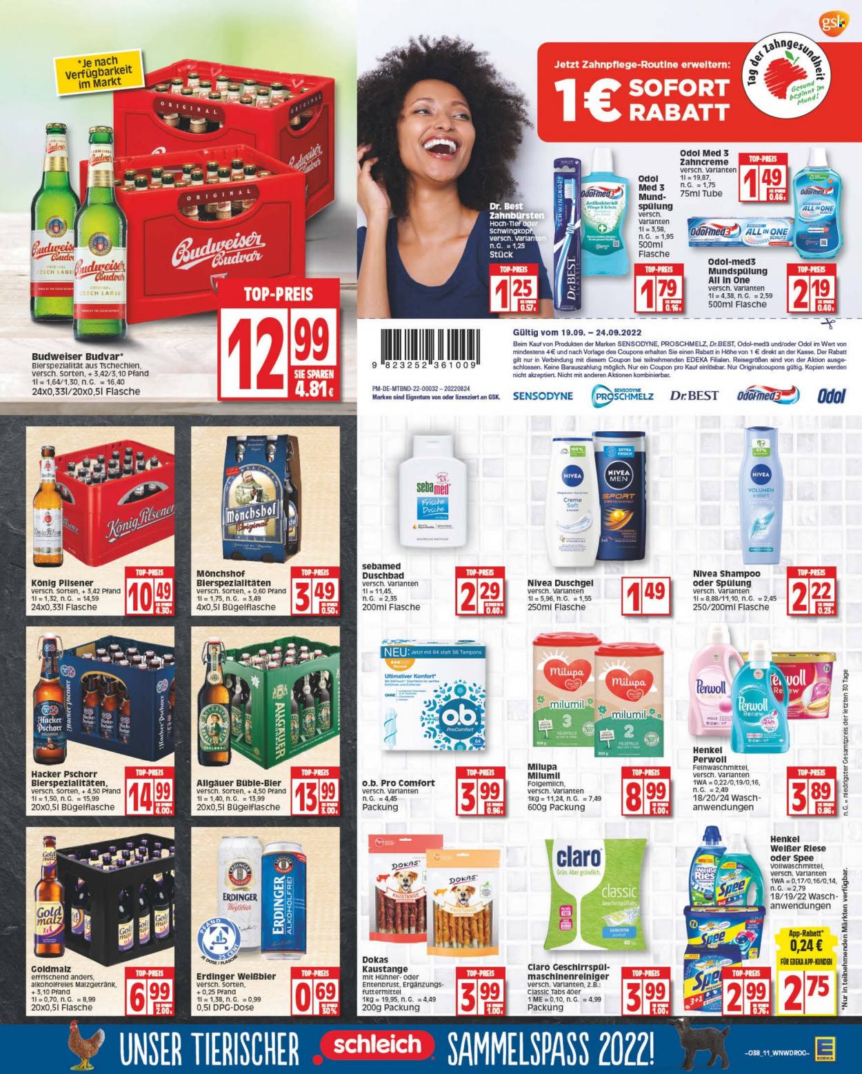 Edeka Prospekte  - 19.09.2022 - 24.09.2022. Seite 11