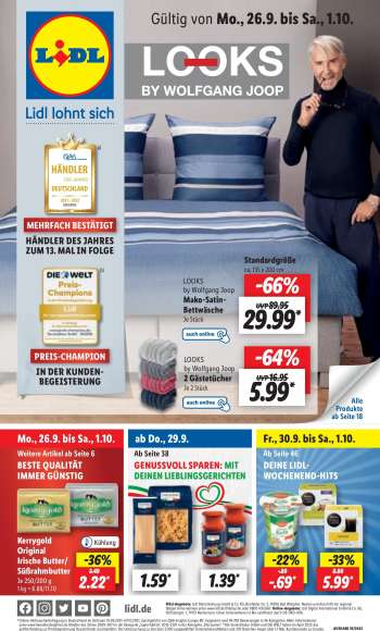 Prospekte Lidl - 26.09.2022 - 1.10.2022.