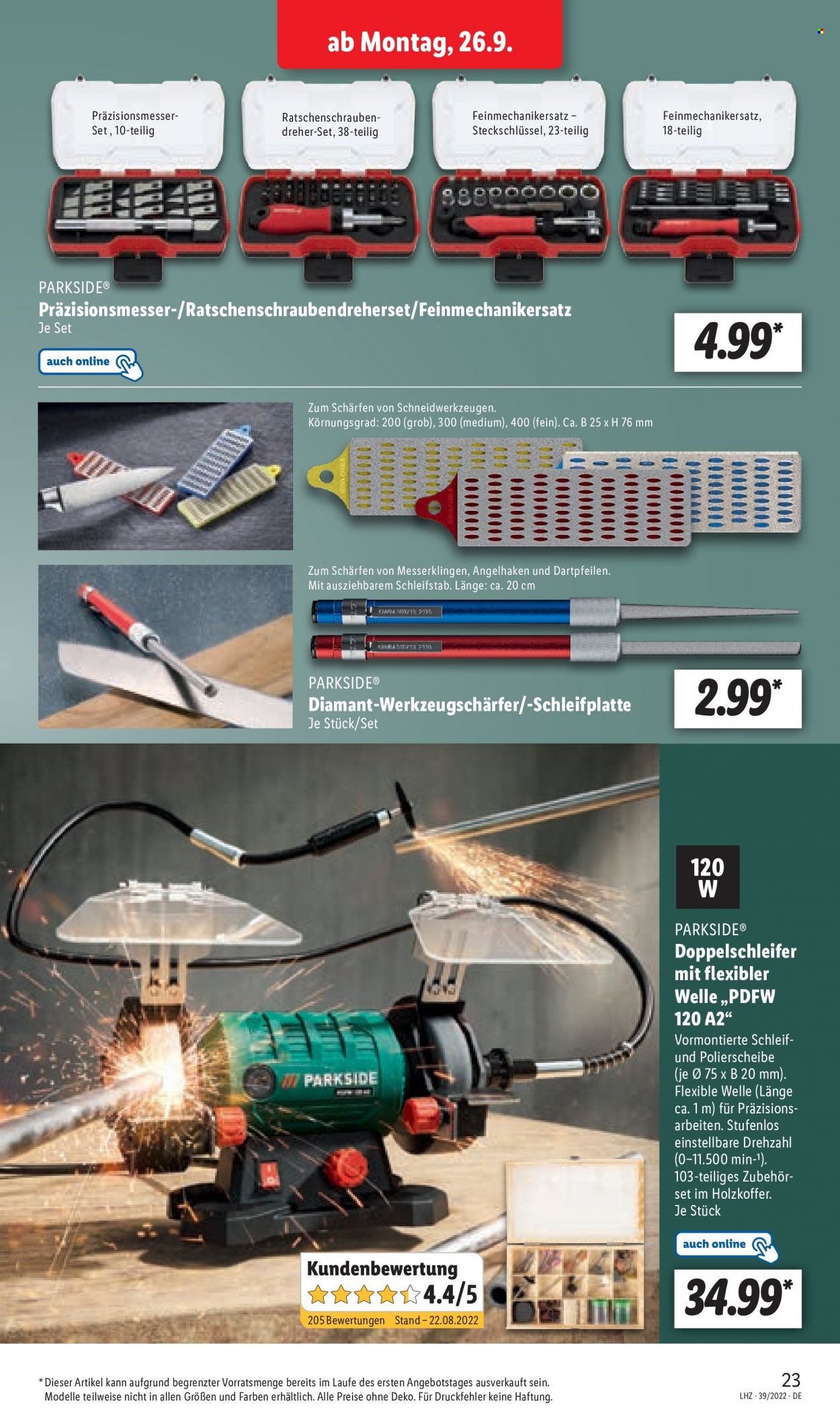 Lidl Prospekte  - 24.09.2022 - 24.09.2022. Seite 23