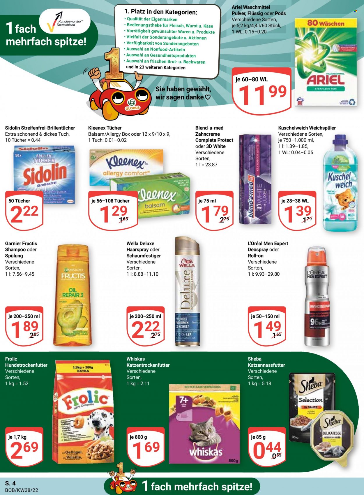 Globus Prospekte  - 19.09.2022 - 24.09.2022. Seite 4