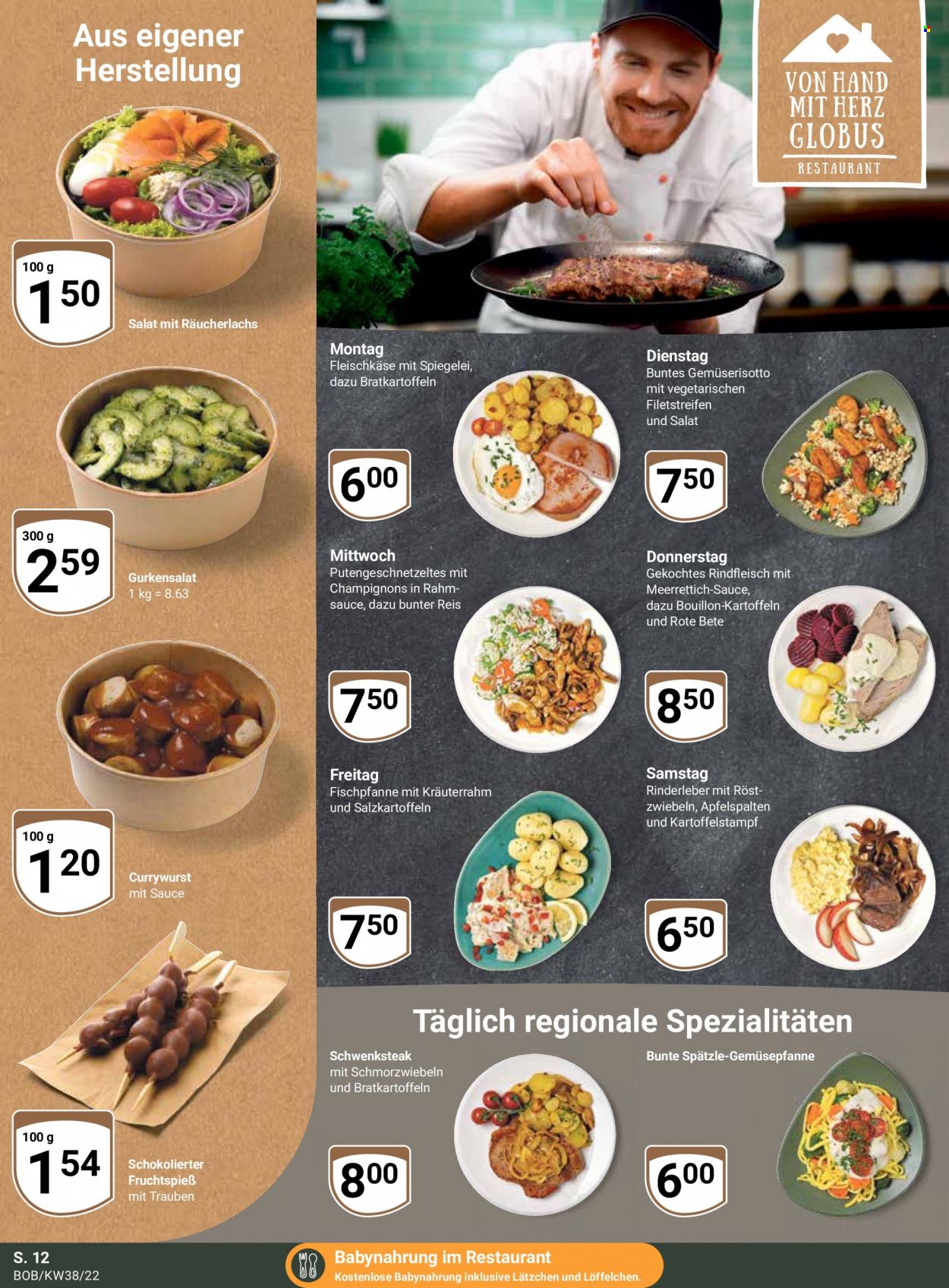 Globus Prospekte  - 19.09.2022 - 24.09.2022. Seite 12