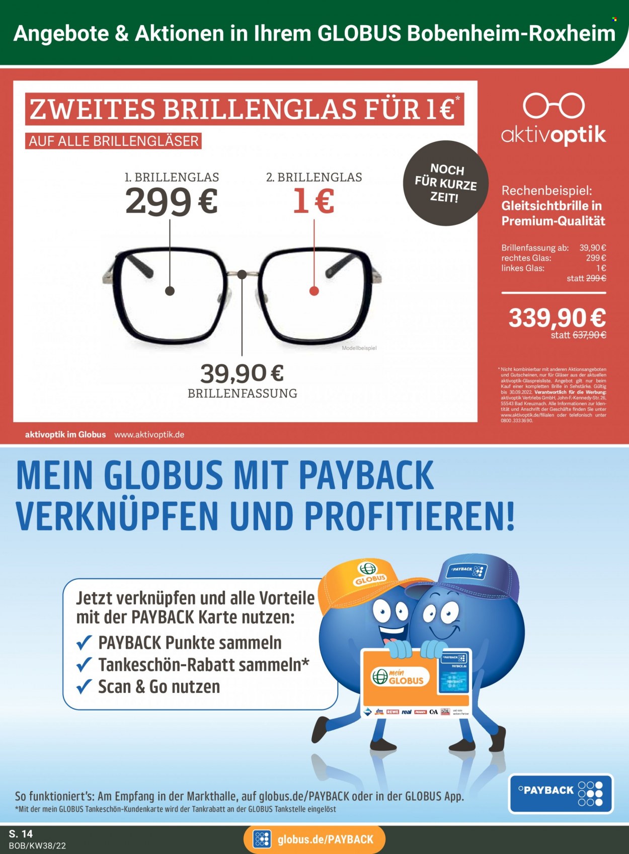Globus Prospekte  - 19.09.2022 - 24.09.2022. Seite 14
