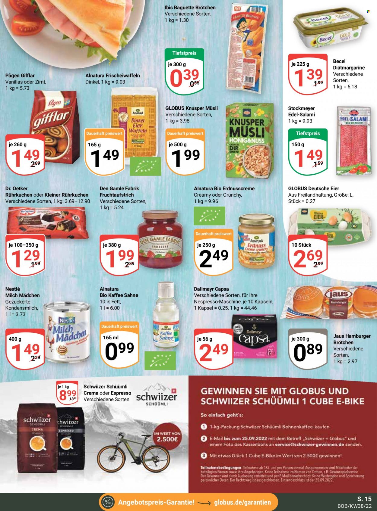 Globus Prospekte  - 19.09.2022 - 24.09.2022. Seite 15