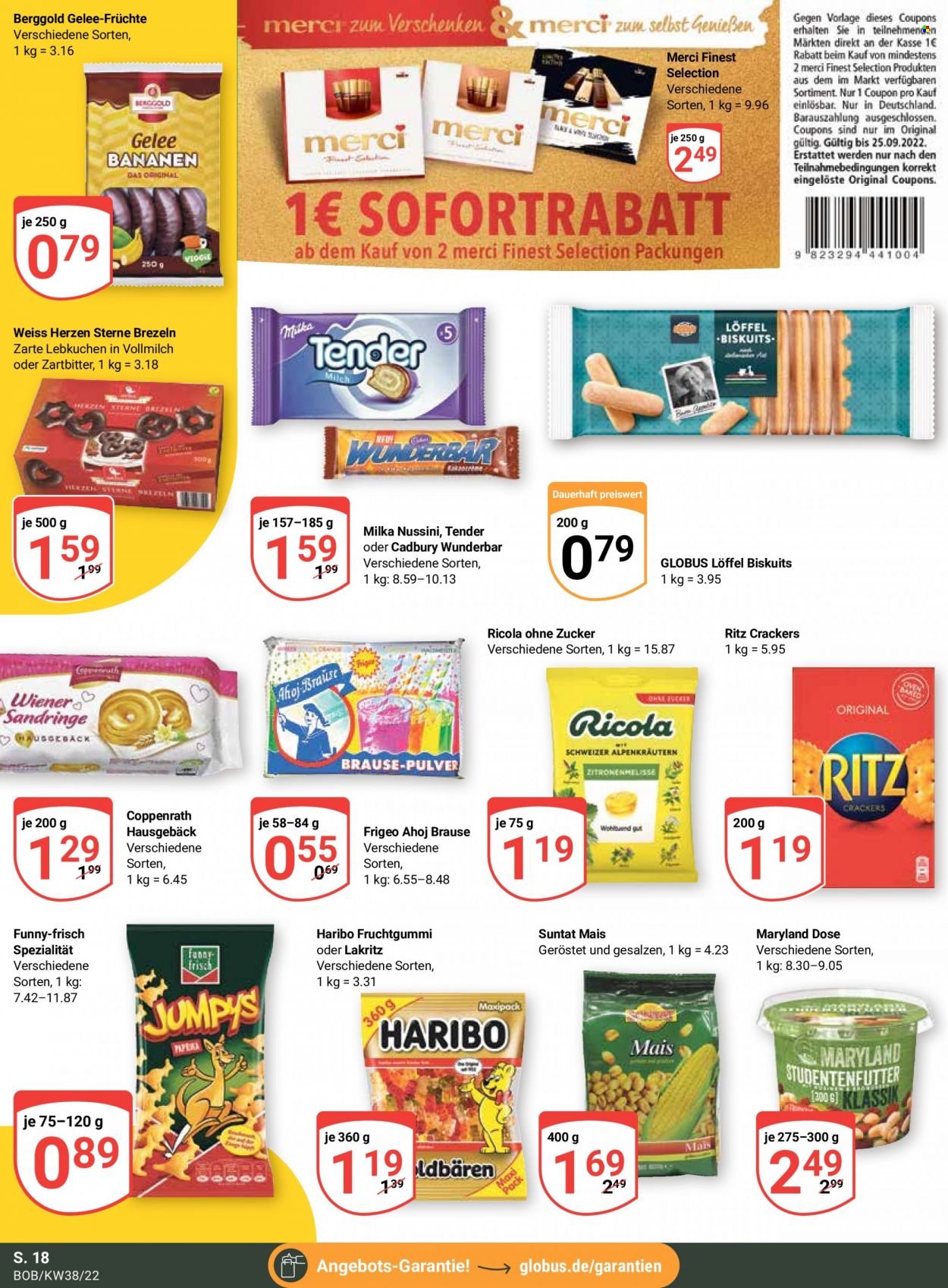 Globus Prospekte  - 19.09.2022 - 24.09.2022. Seite 18