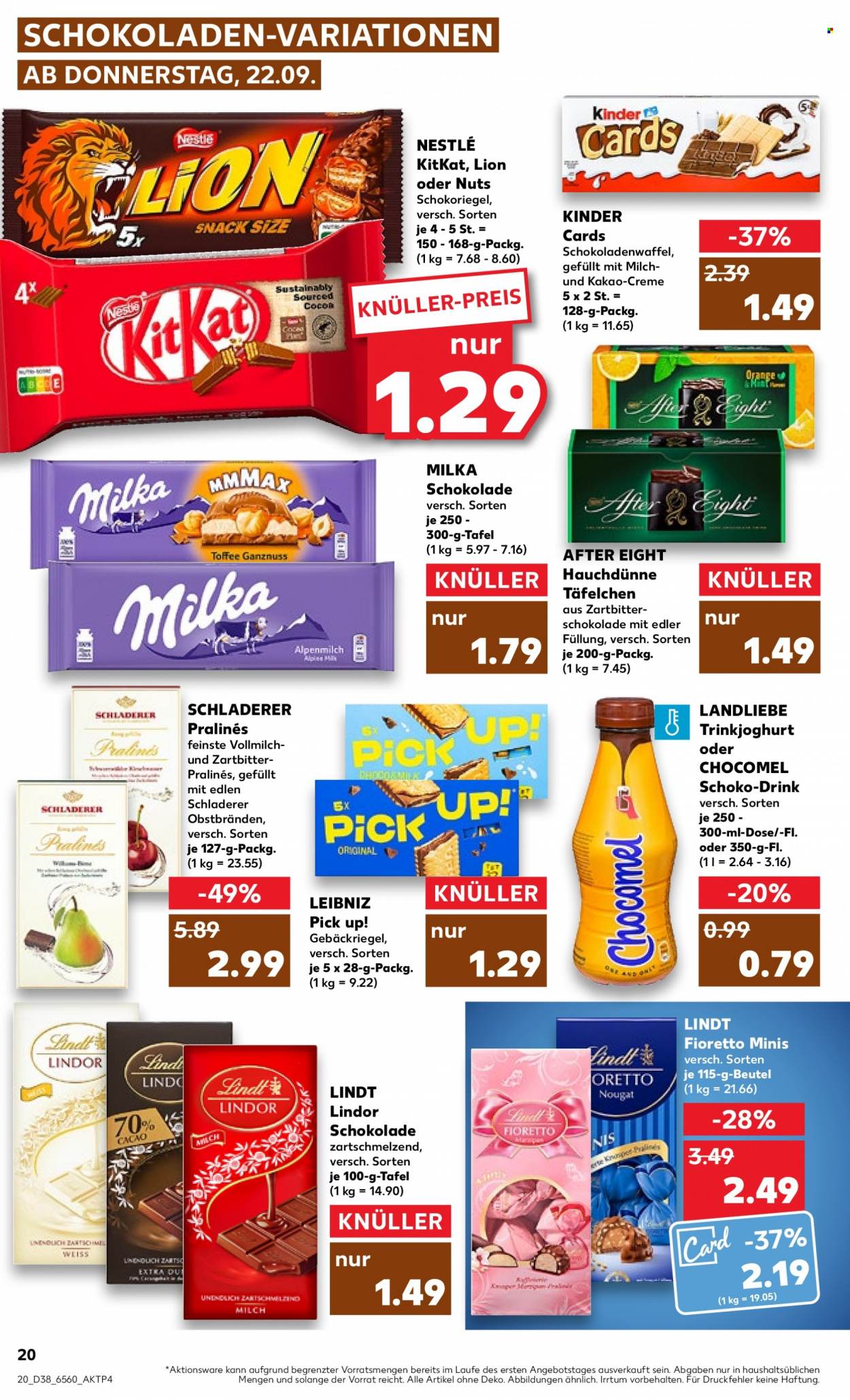 Kaufland Prospekte  - 22.09.2022 - 28.09.2022. Seite 20