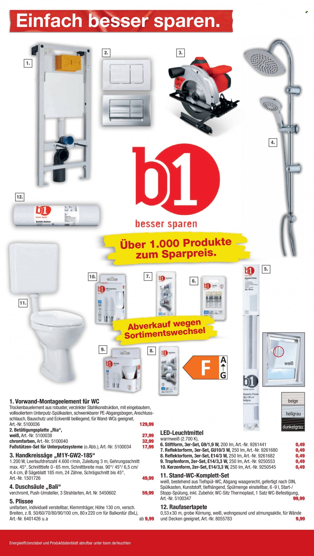 toom Baumarkt Prospekte  - 24.09.2022 - 30.09.2022. Seite 6