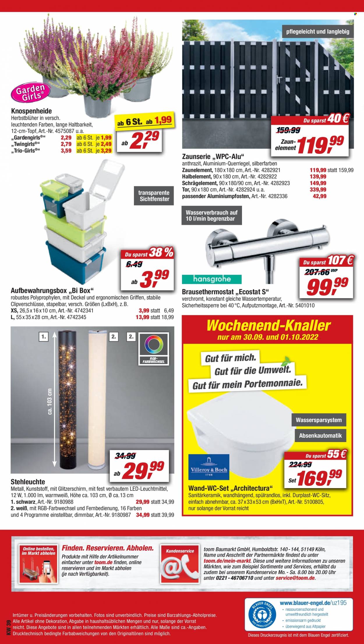toom Baumarkt Prospekte  - 24.09.2022 - 30.09.2022. Seite 14