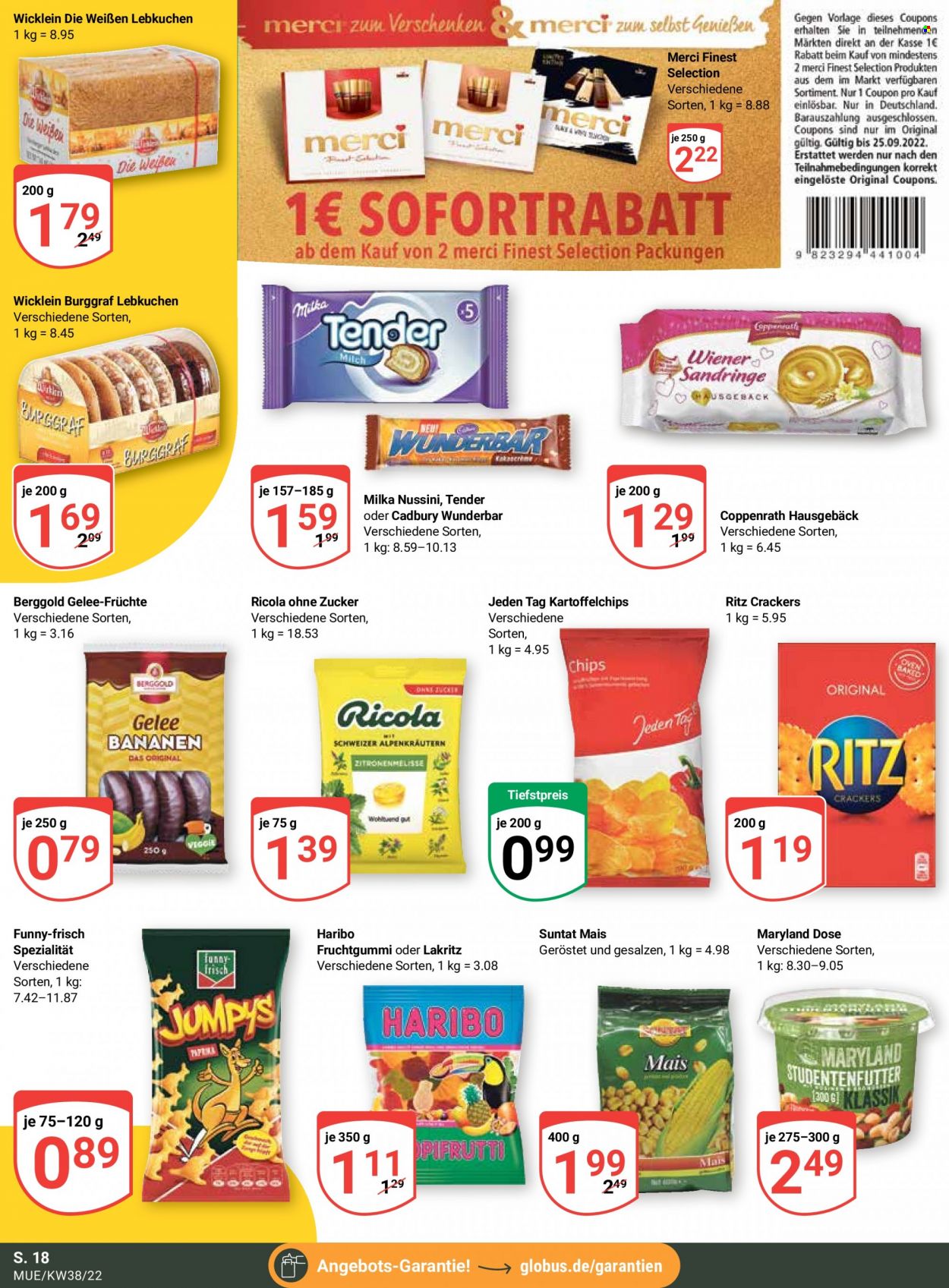 Globus Prospekte  - 19.09.2022 - 24.09.2022. Seite 22