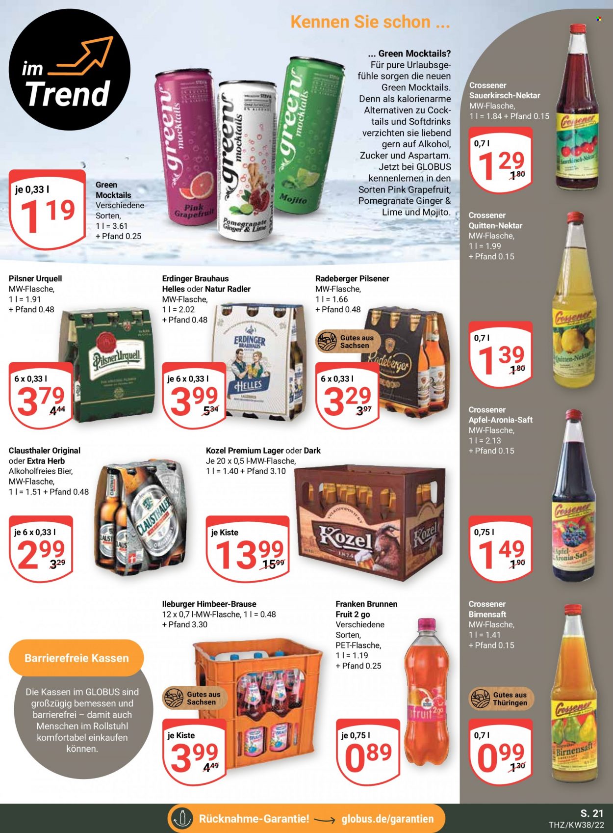 Globus Prospekte  - 19.09.2022 - 24.09.2022. Seite 23