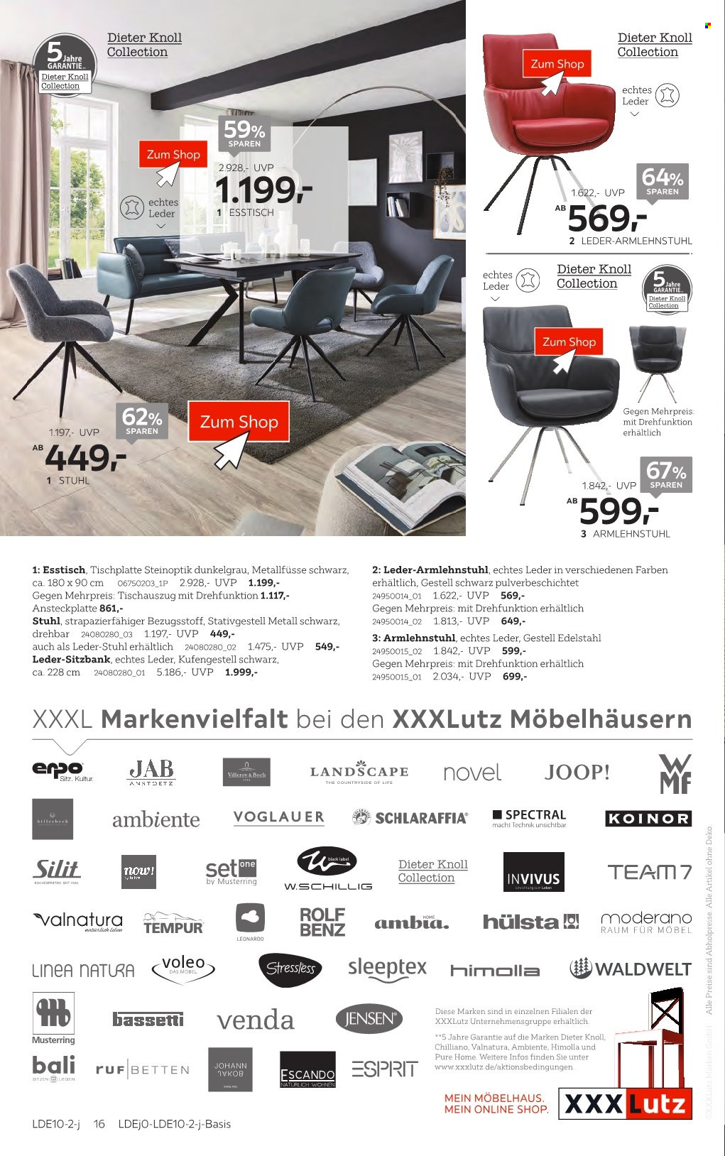 XXXLutz Prospekte  - 19.09.2022 - 16.10.2022. Seite 16