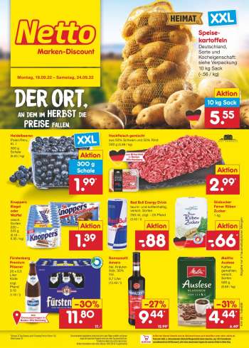 Prospekte Netto Marken-Discount - 19.09.2022 - 24.09.2022.
