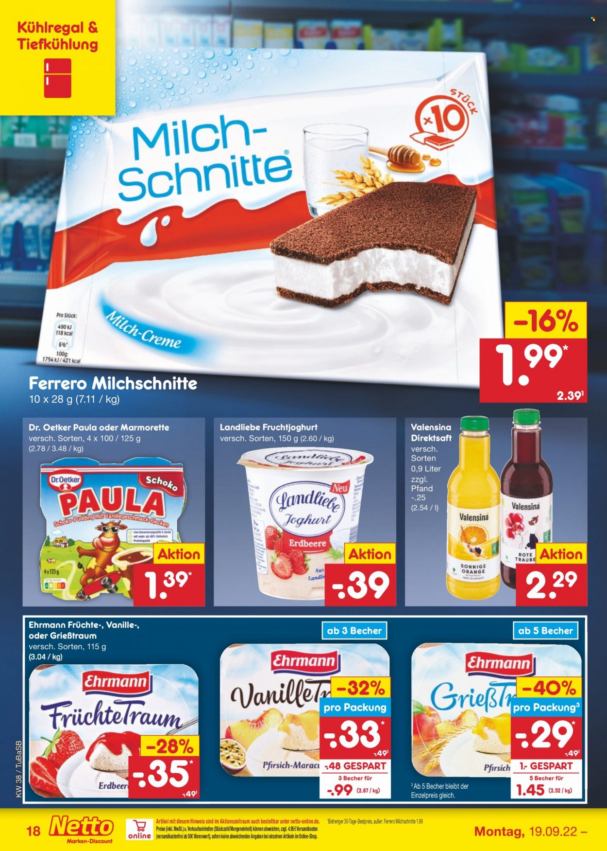 Netto Marken-Discount Prospekte  - 19.09.2022 - 24.09.2022. Seite 18