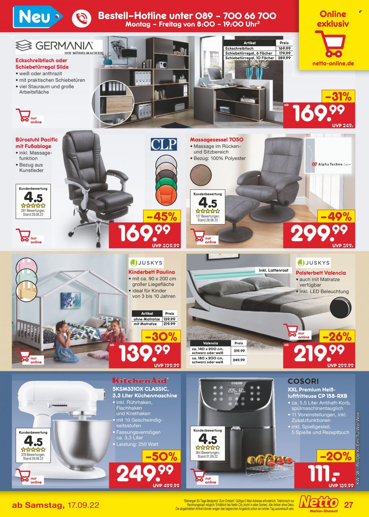Netto Marken-Discount Prospekte  - 19.09.2022 - 24.09.2022. Seite 27