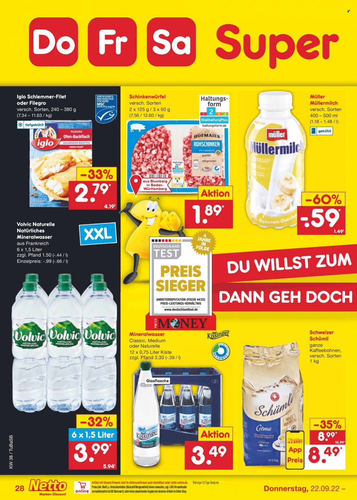 Netto Marken-Discount Prospekte  - 19.09.2022 - 24.09.2022. Seite 28