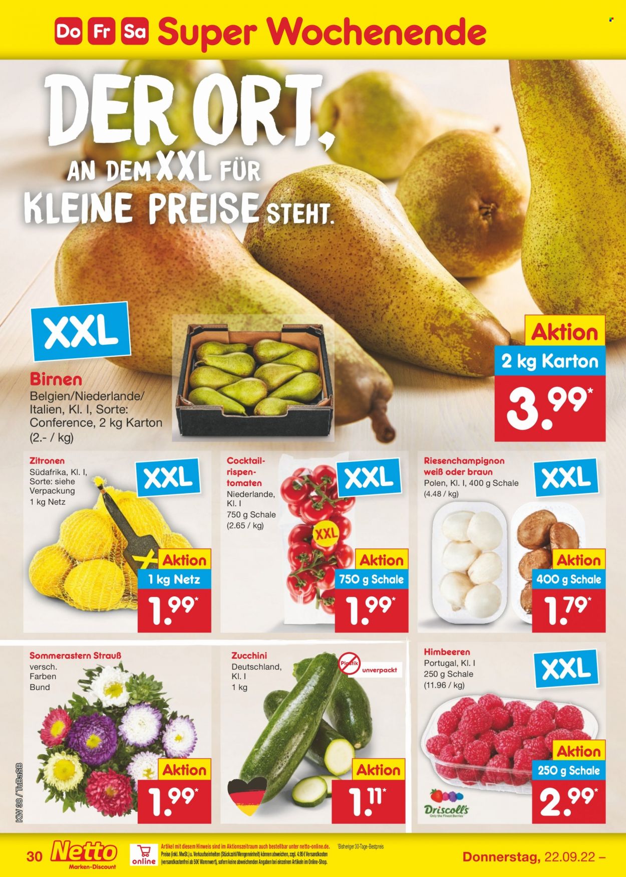 Netto Marken-Discount Prospekte  - 19.09.2022 - 24.09.2022. Seite 30